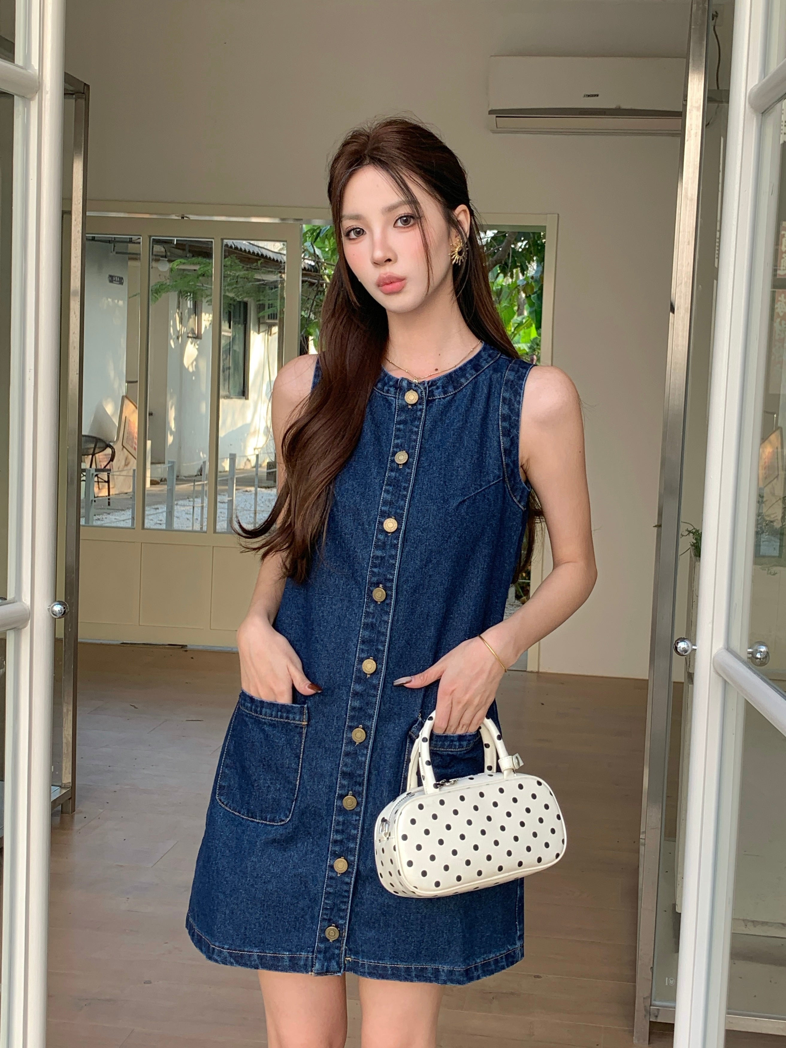 Clea Denim Dress