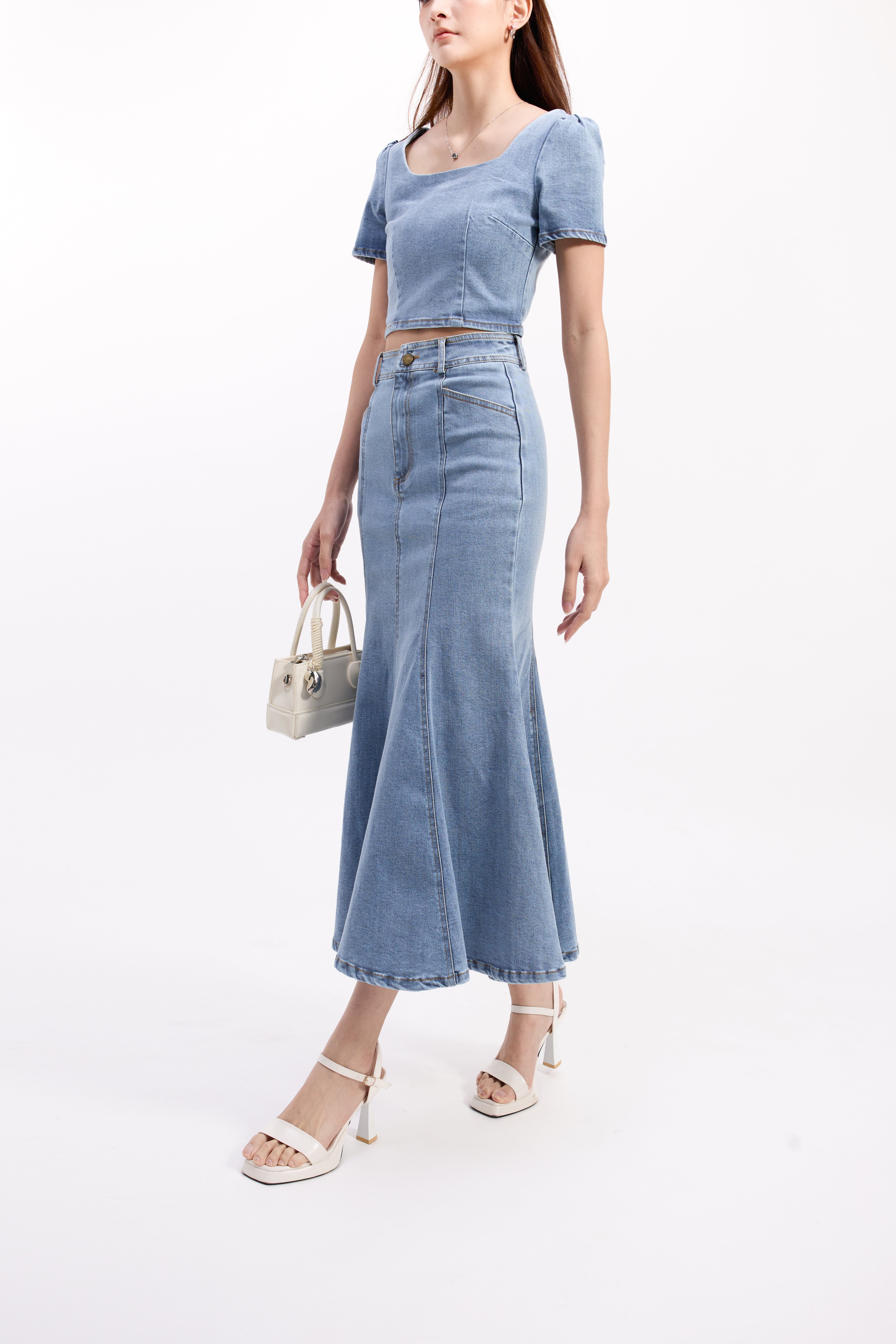 Seori Denim Skirt