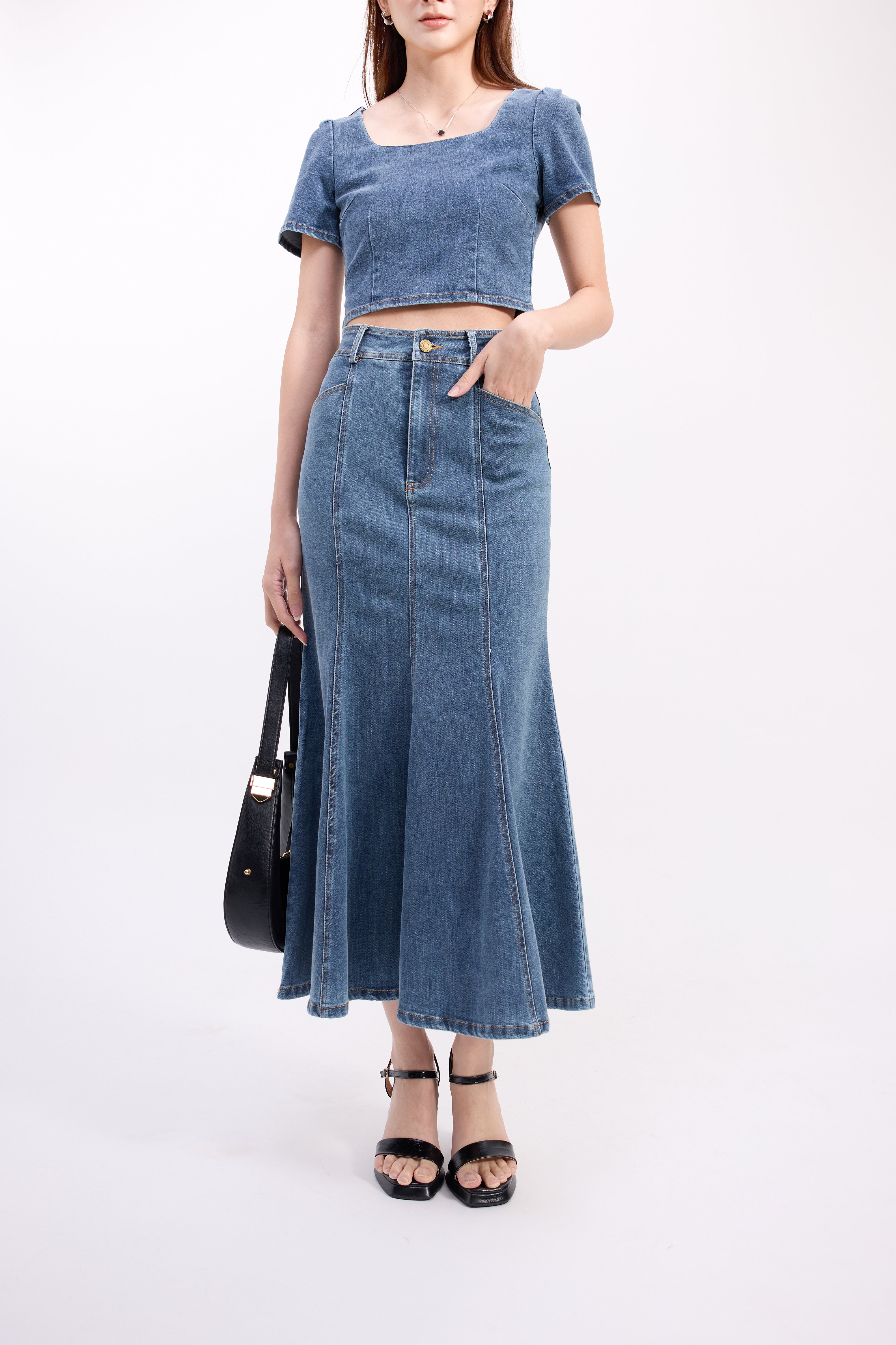 Seori Denim Skirt