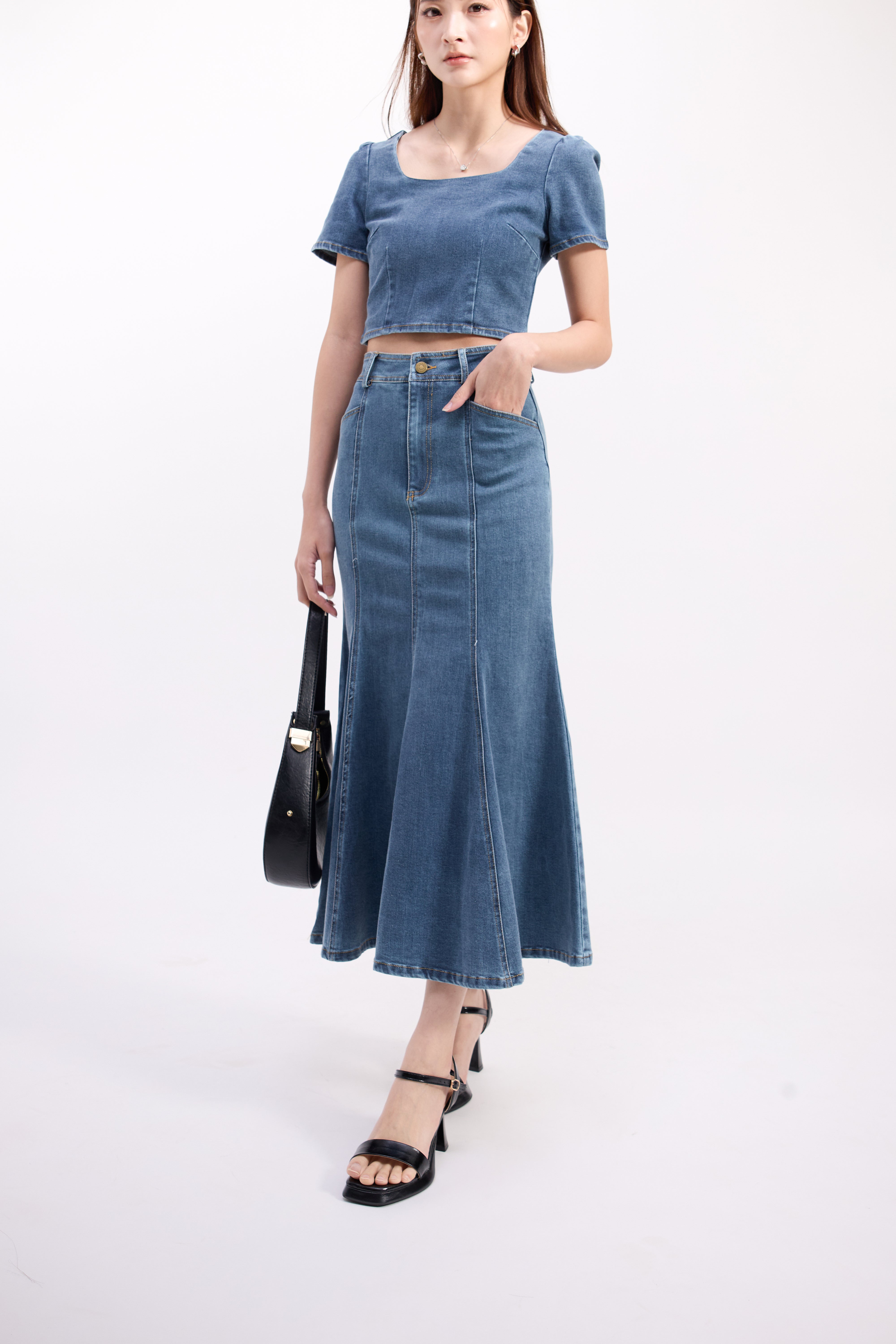 Seori Denim Skirt