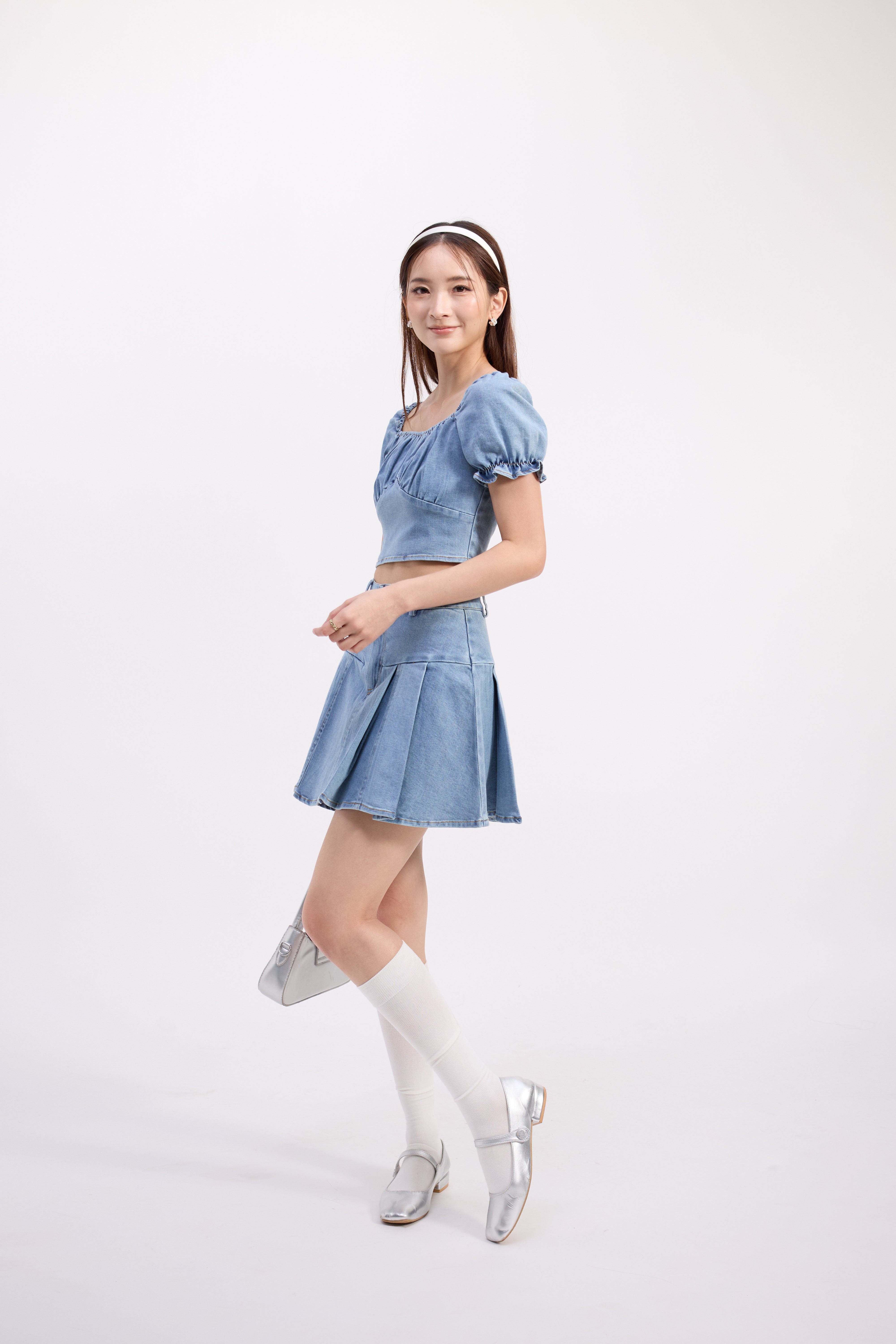 Taeri Denim Skirt