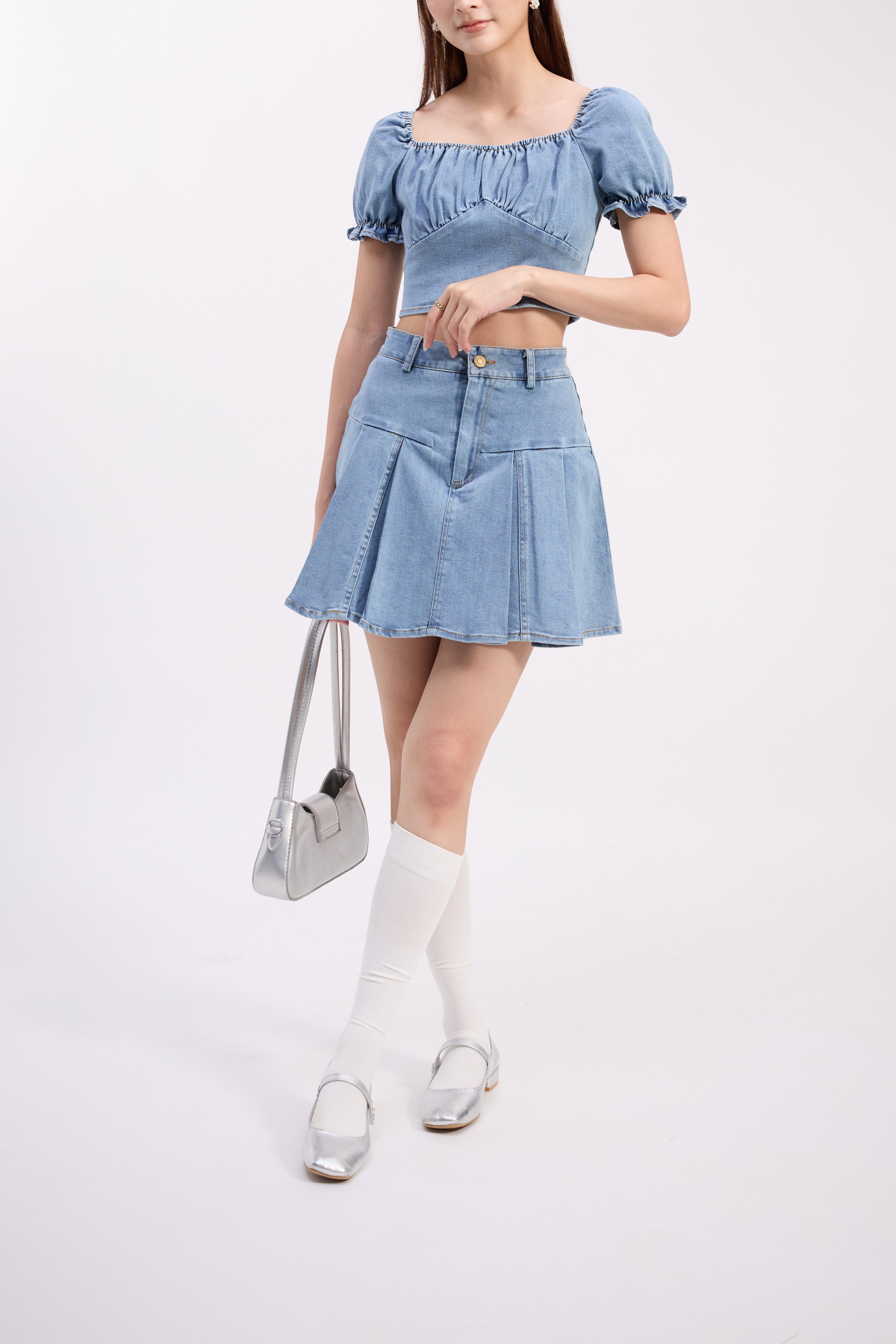 Taeri Denim Skirt
