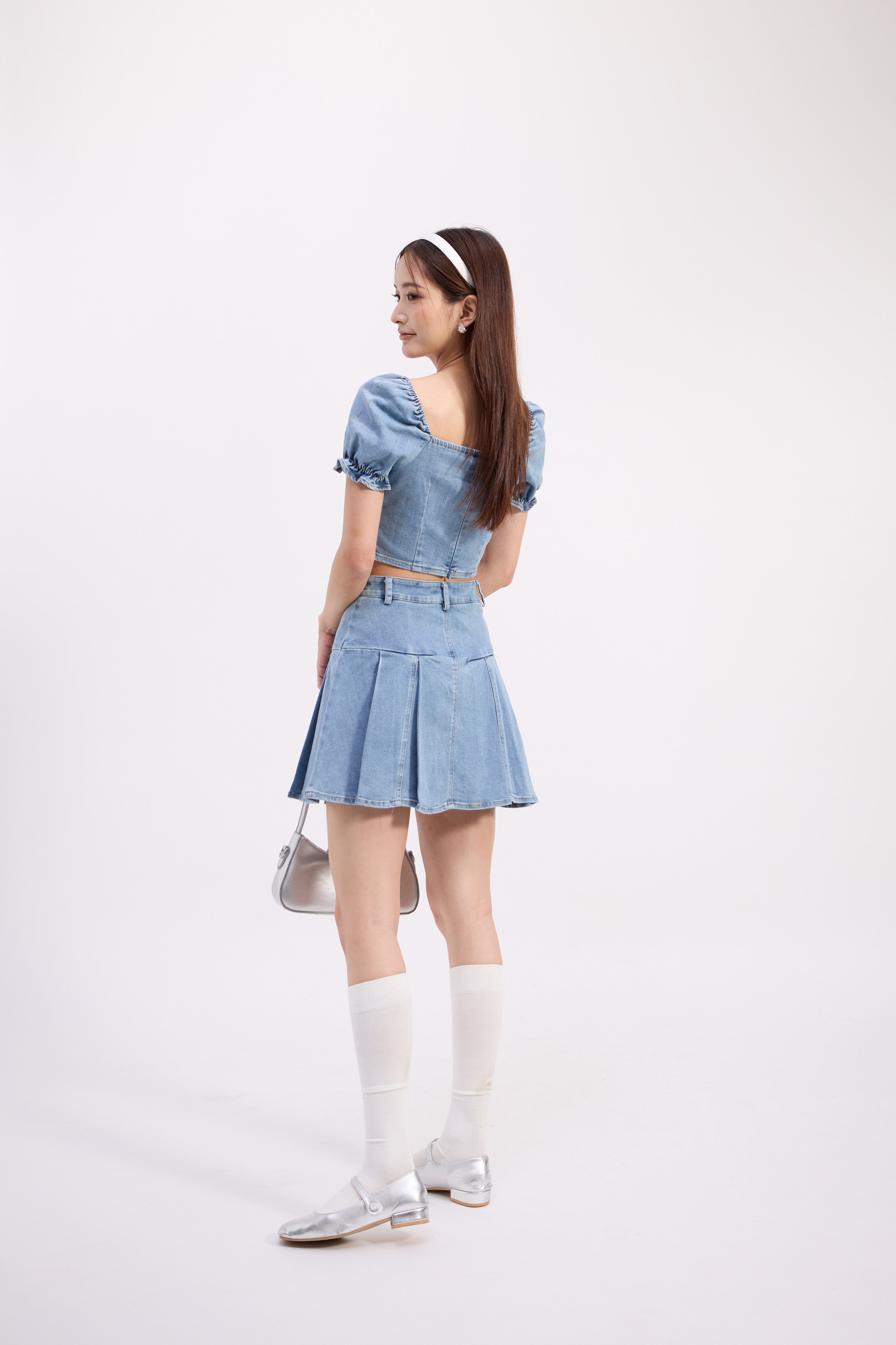 Taeri Denim Skirt
