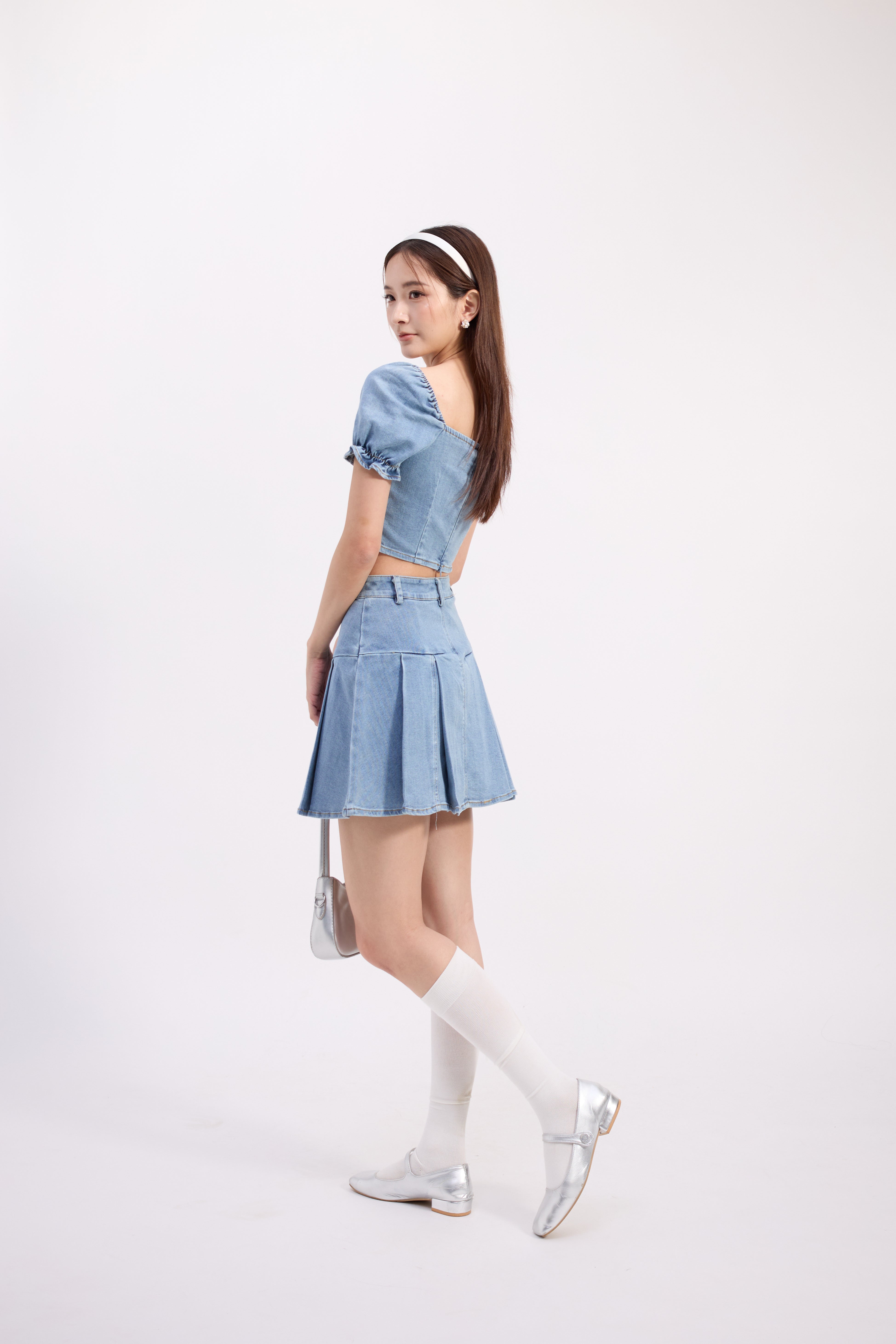 Taeri Denim Skirt