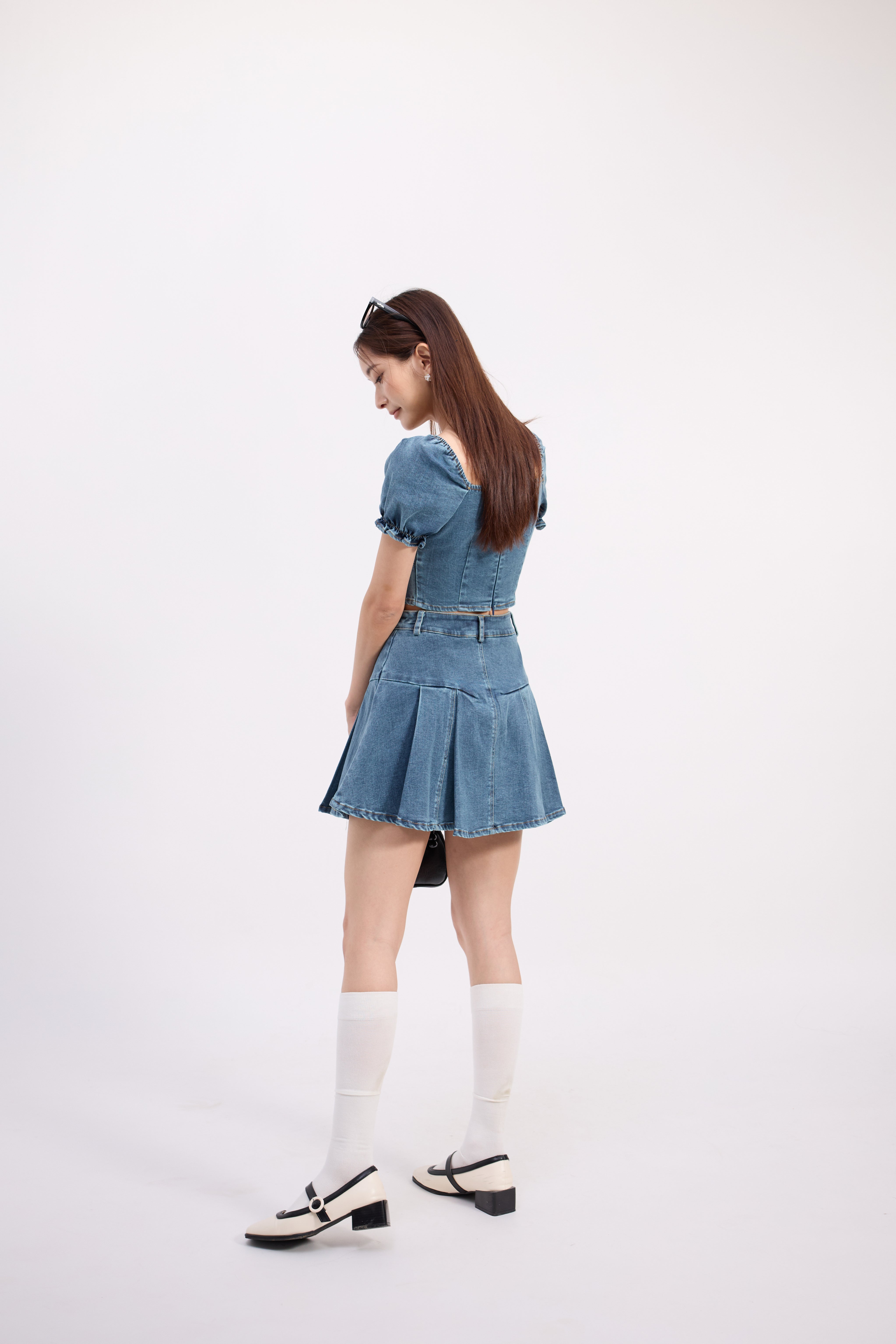 Taeri Denim Skirt