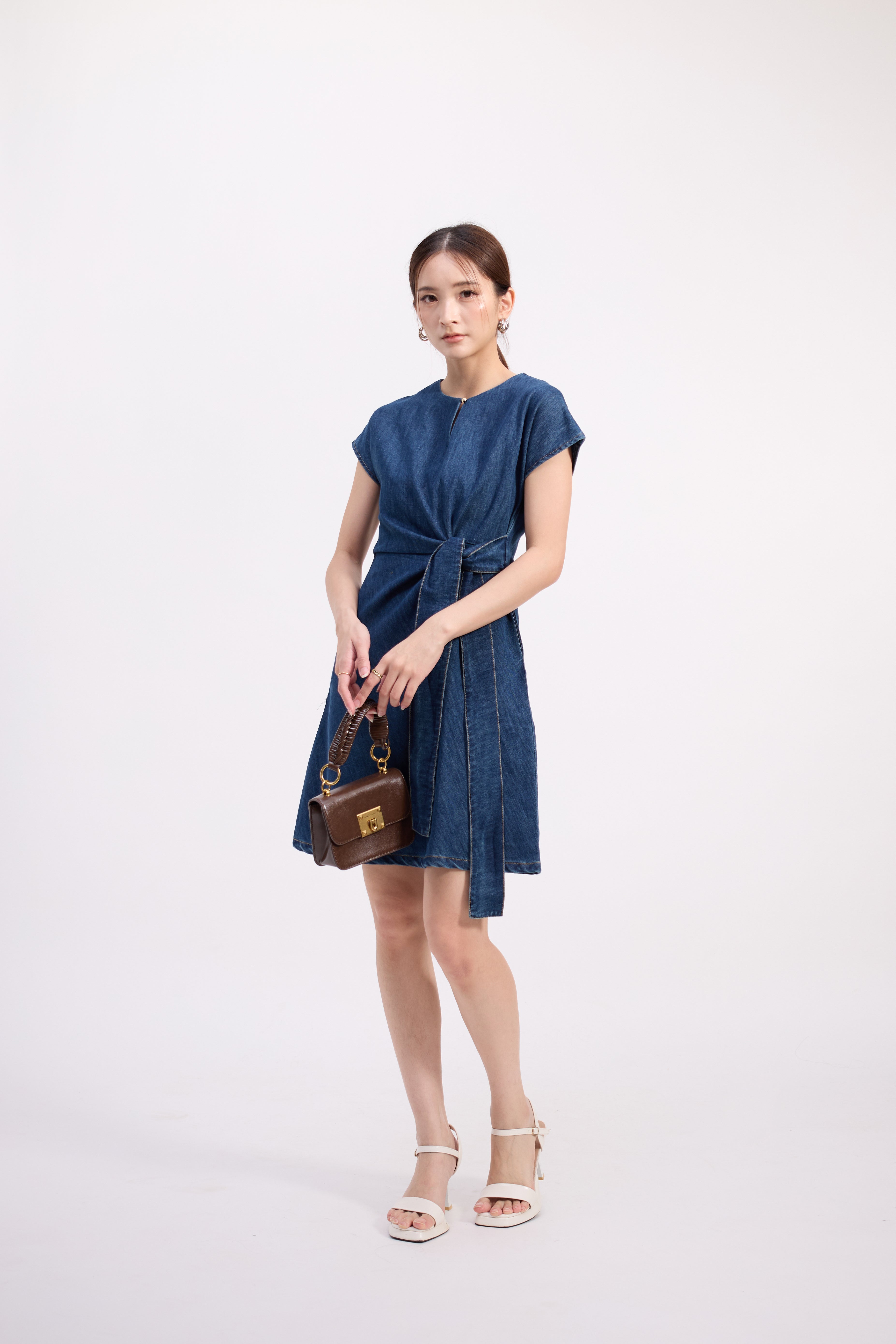 Olivie Denim Dress