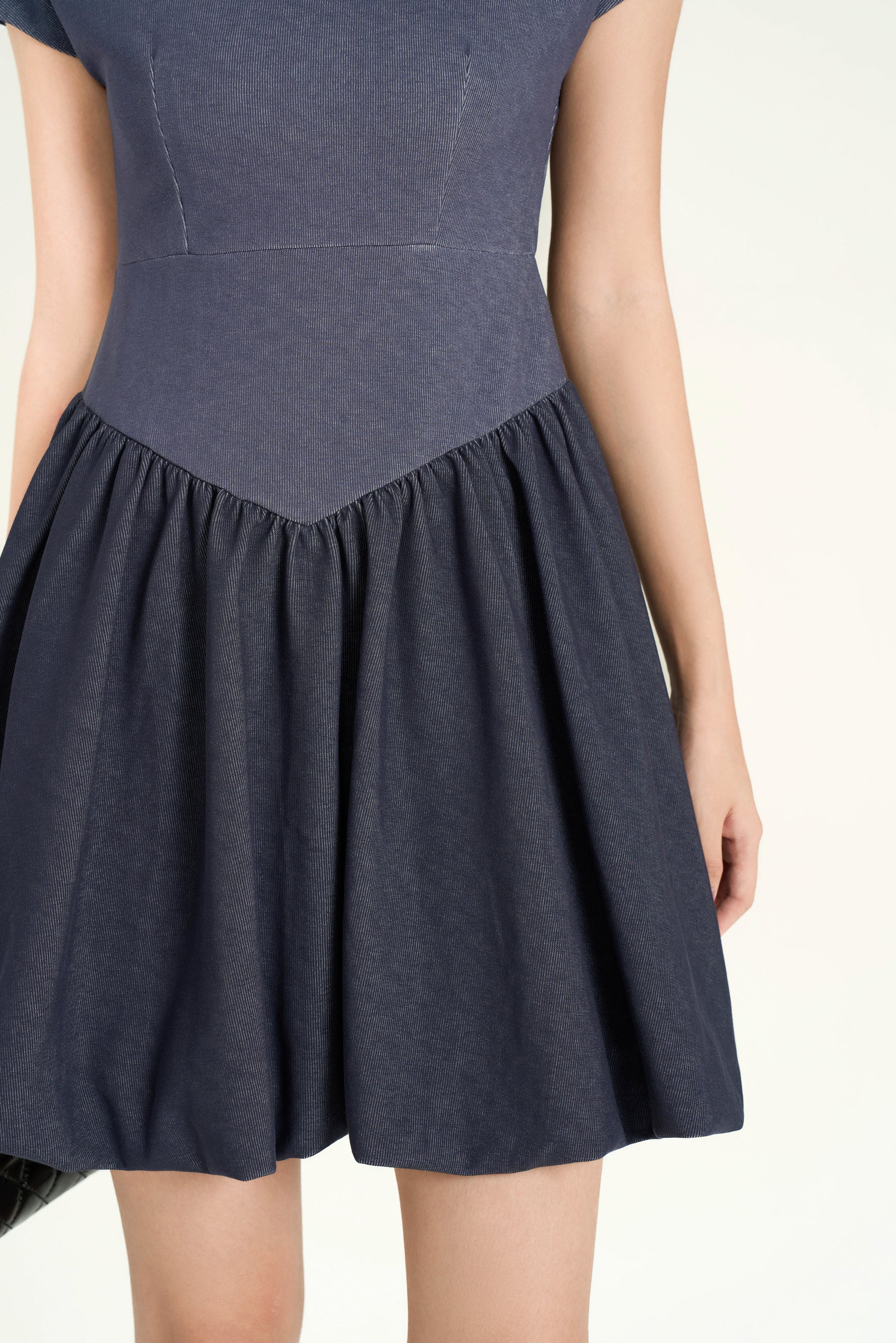 Hattie Balloon Denim Dress