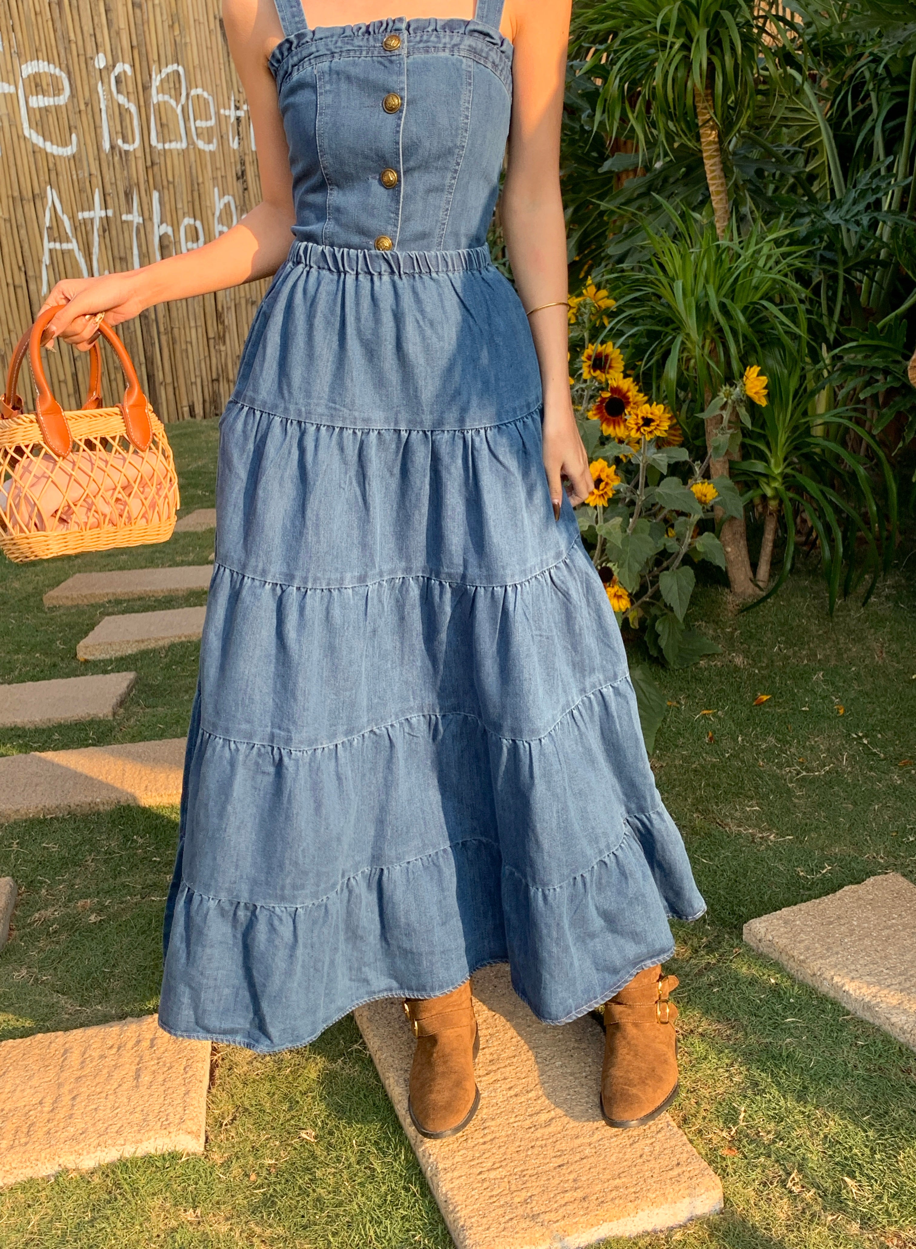 Kyra Denim Skirt
