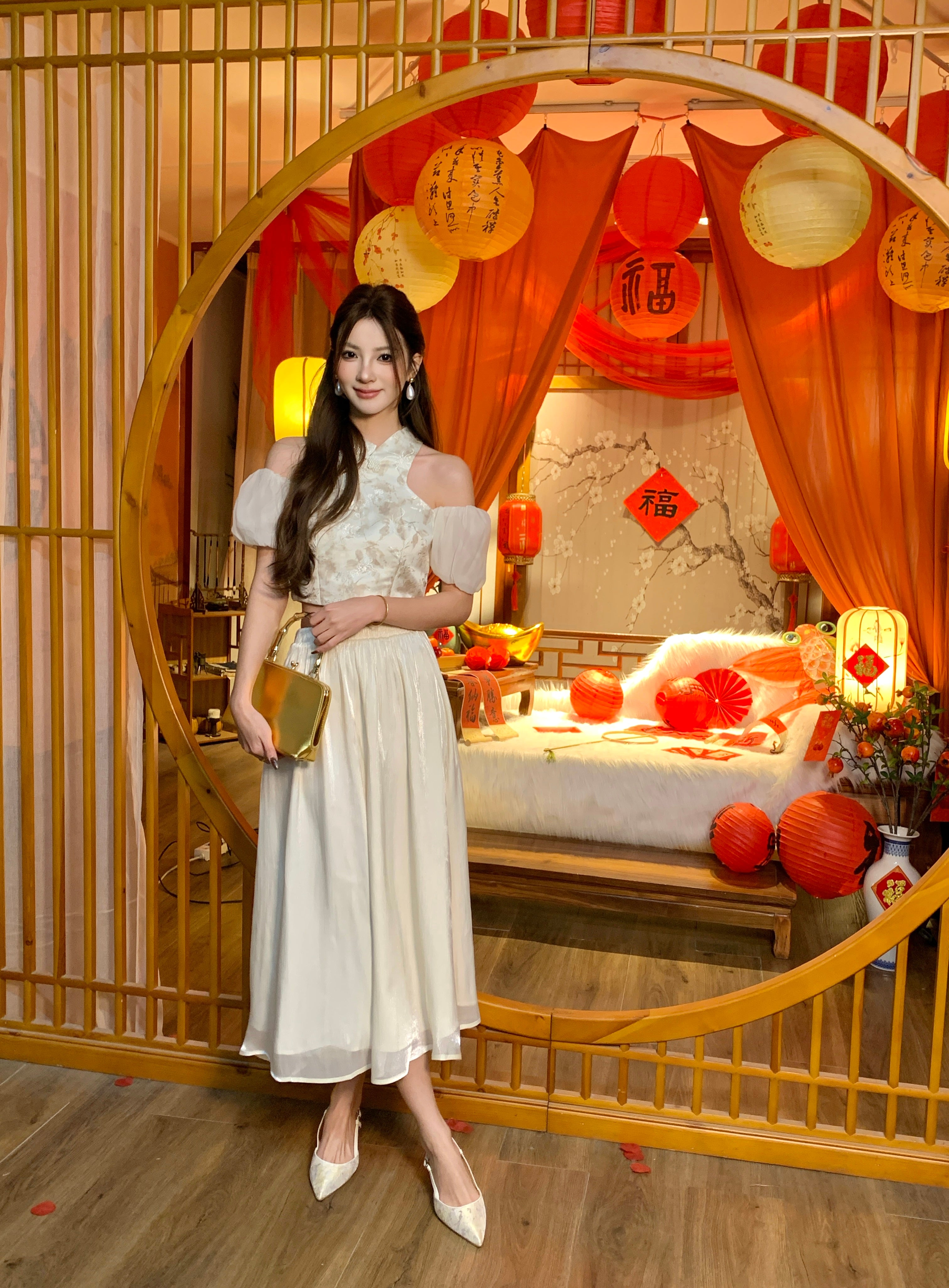 Xi Xiu Cheongsam Top