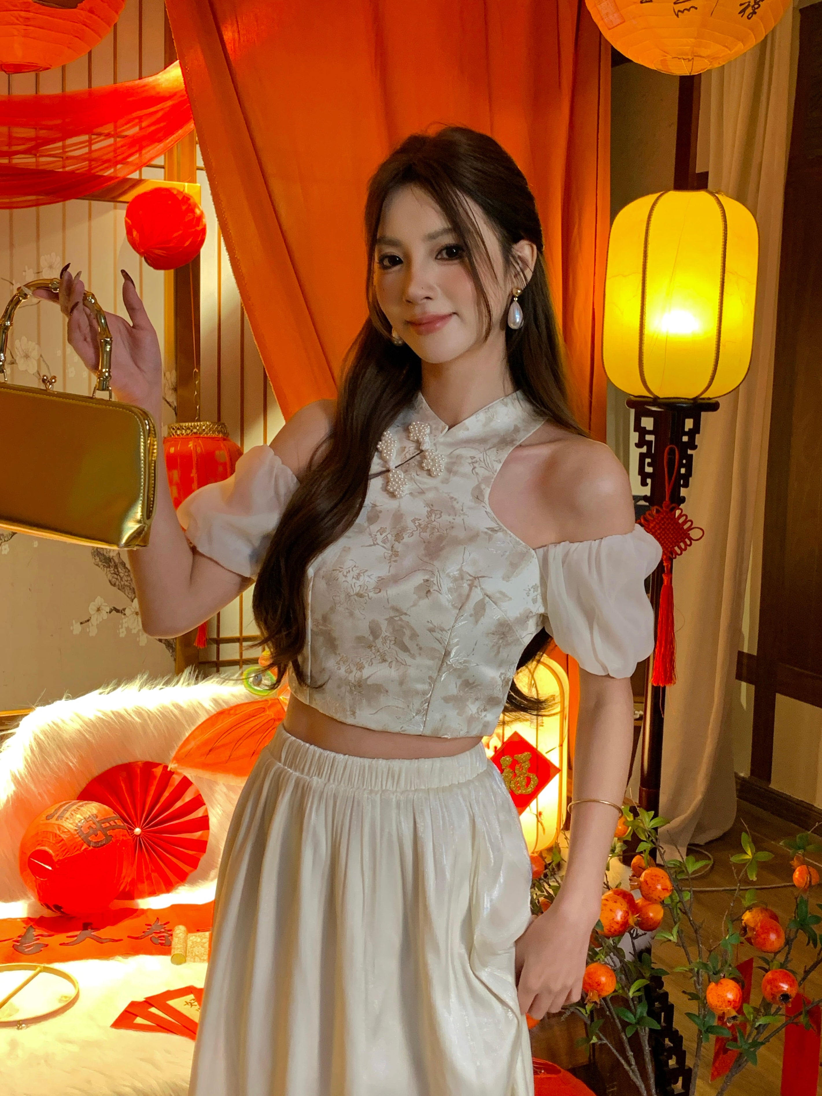 Xi Xiu Cheongsam Top