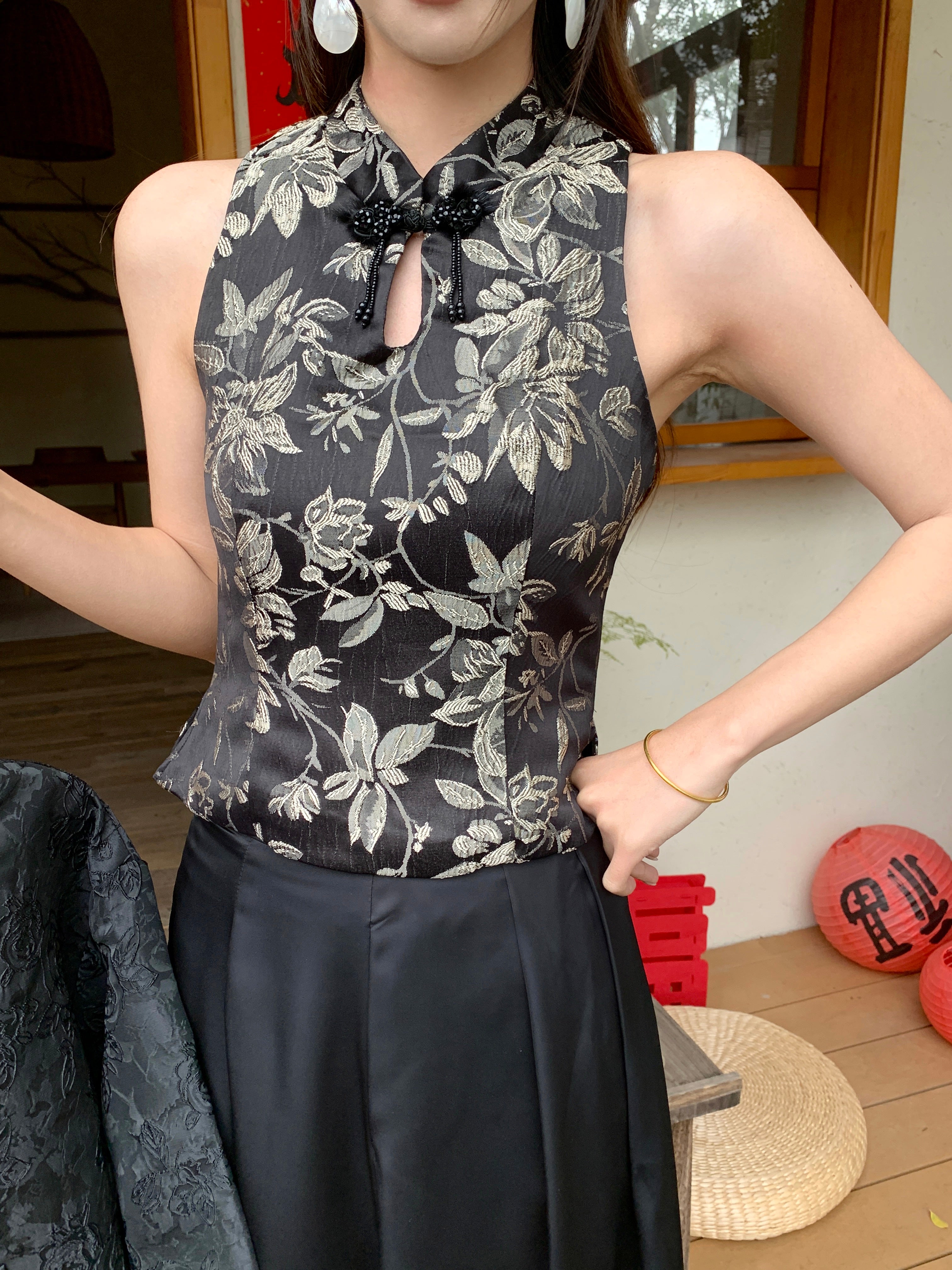 An Ya Cheongsam Top