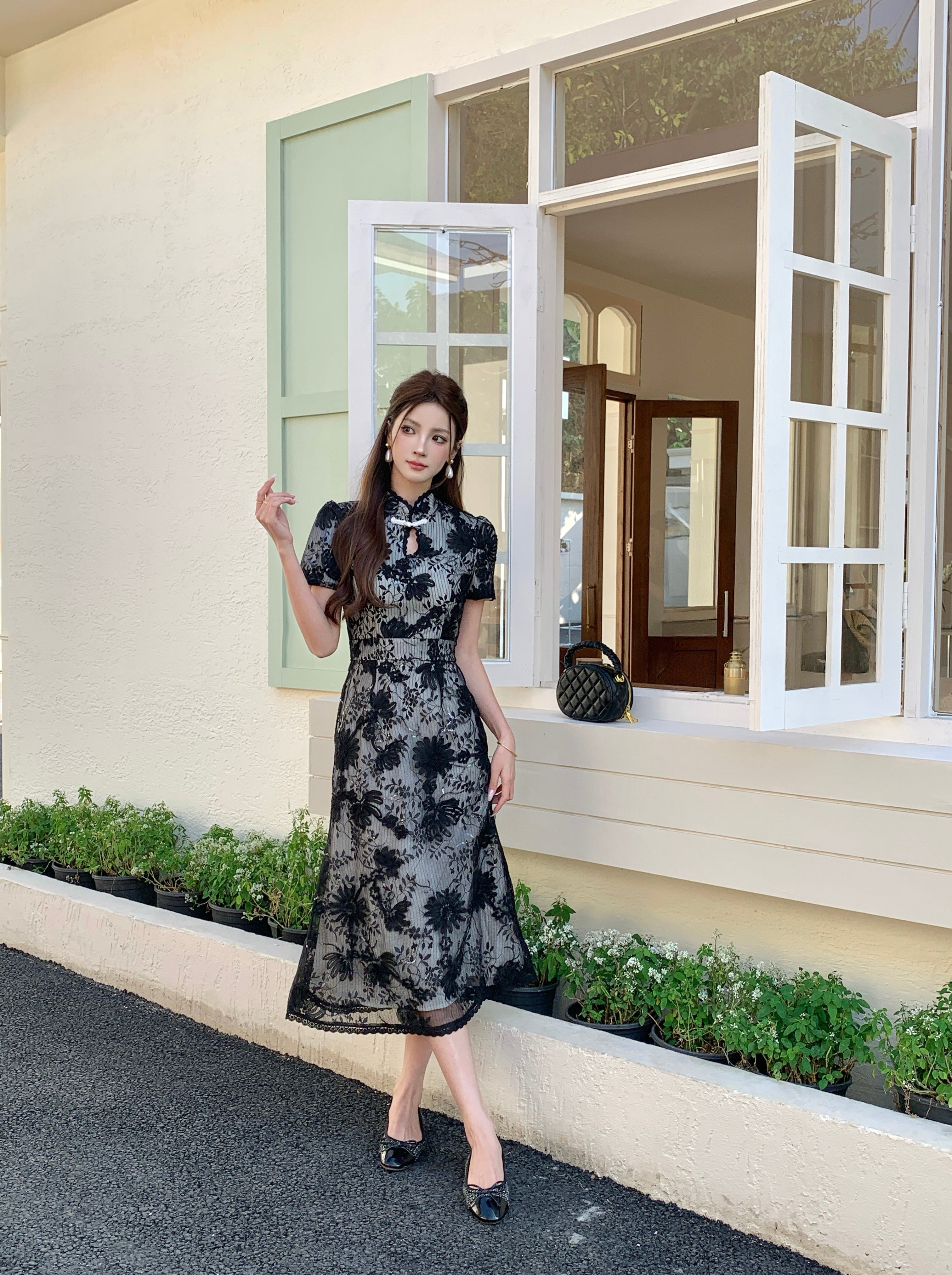 Bao Zhu Cheongsam Dress