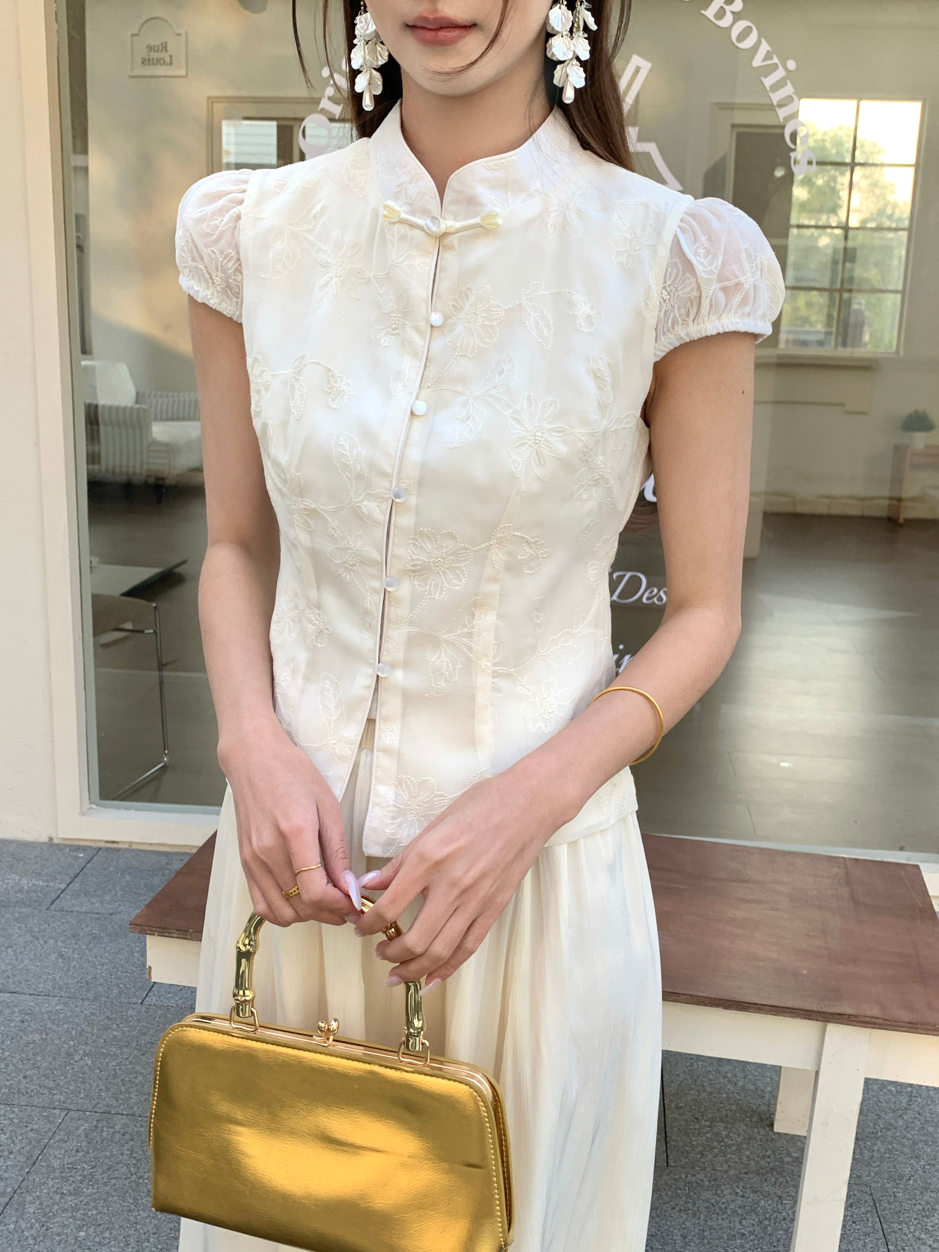 Jin Yu Cheongsam Top