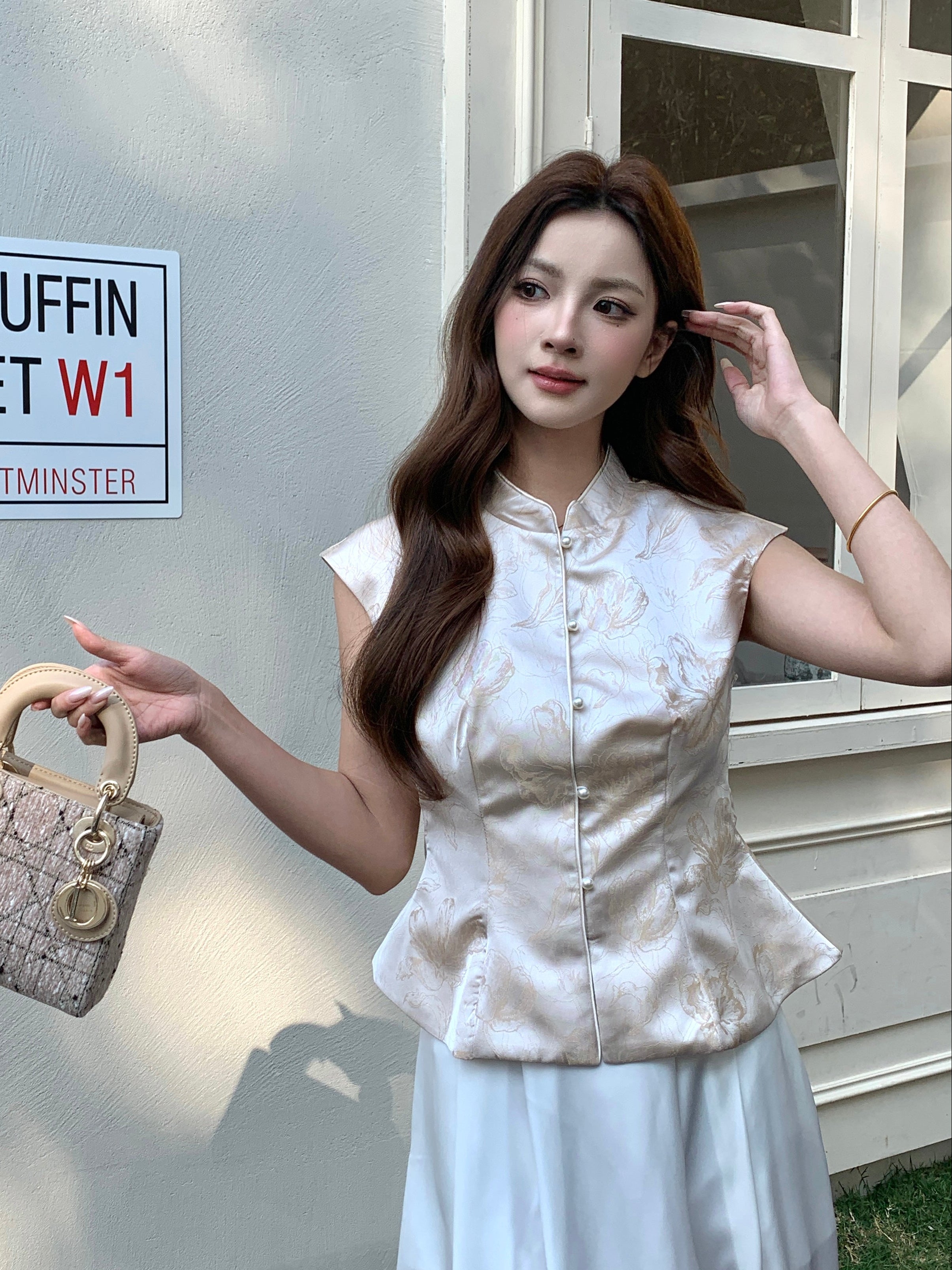 Qing Yun Cheongsam Top