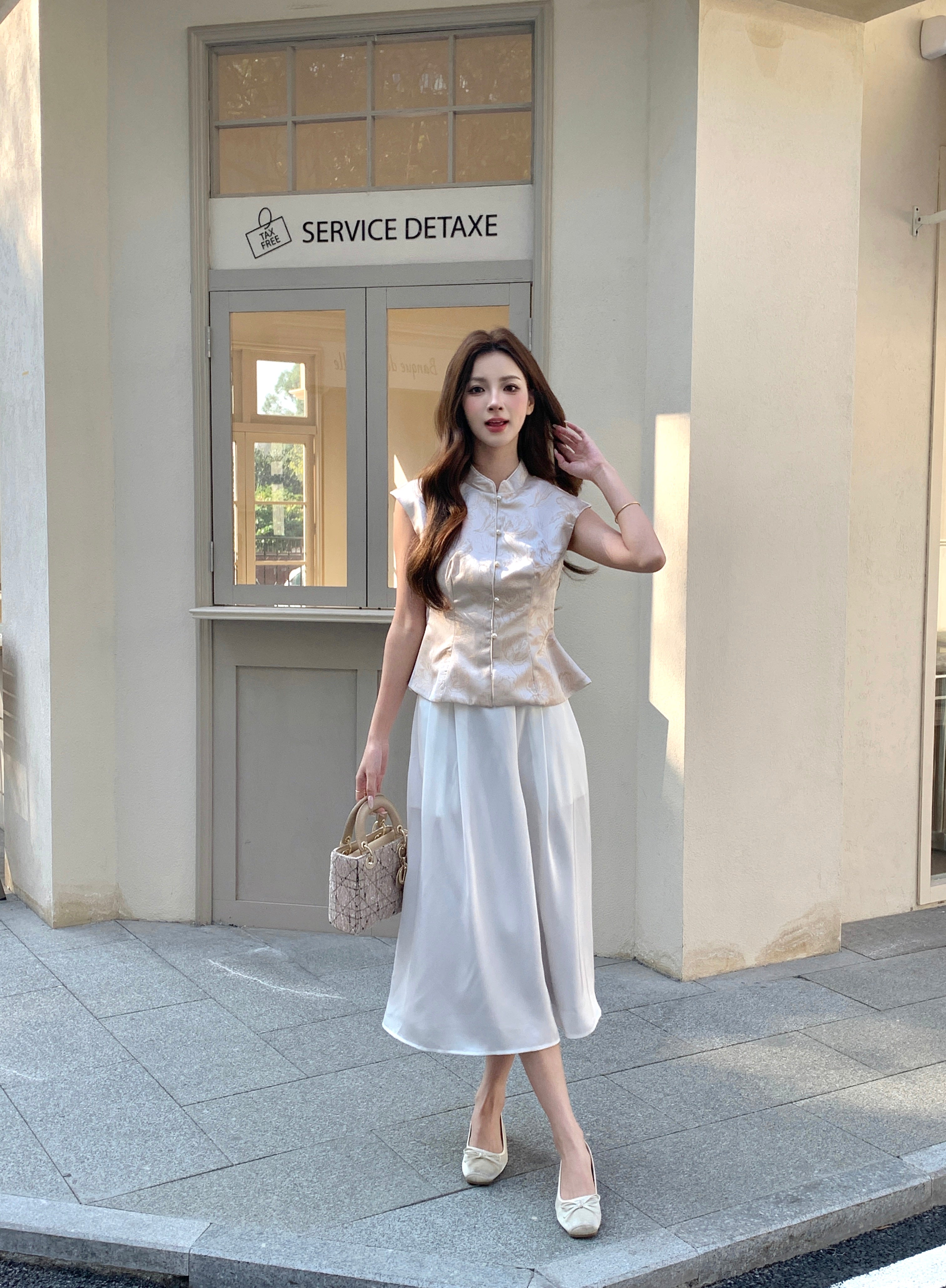 Qing Yun Cheongsam Top