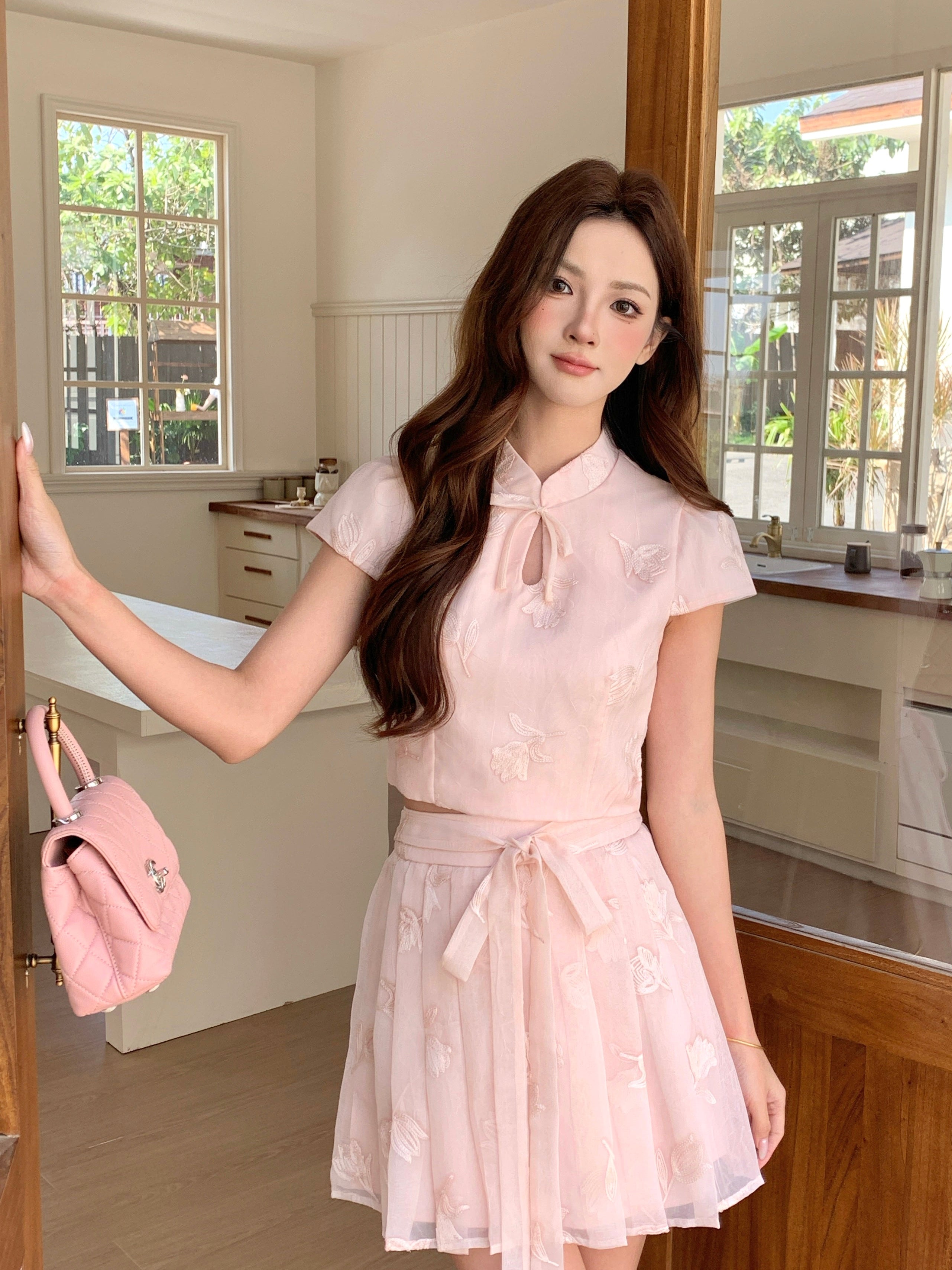 Xiu Chun Cheongsam Top