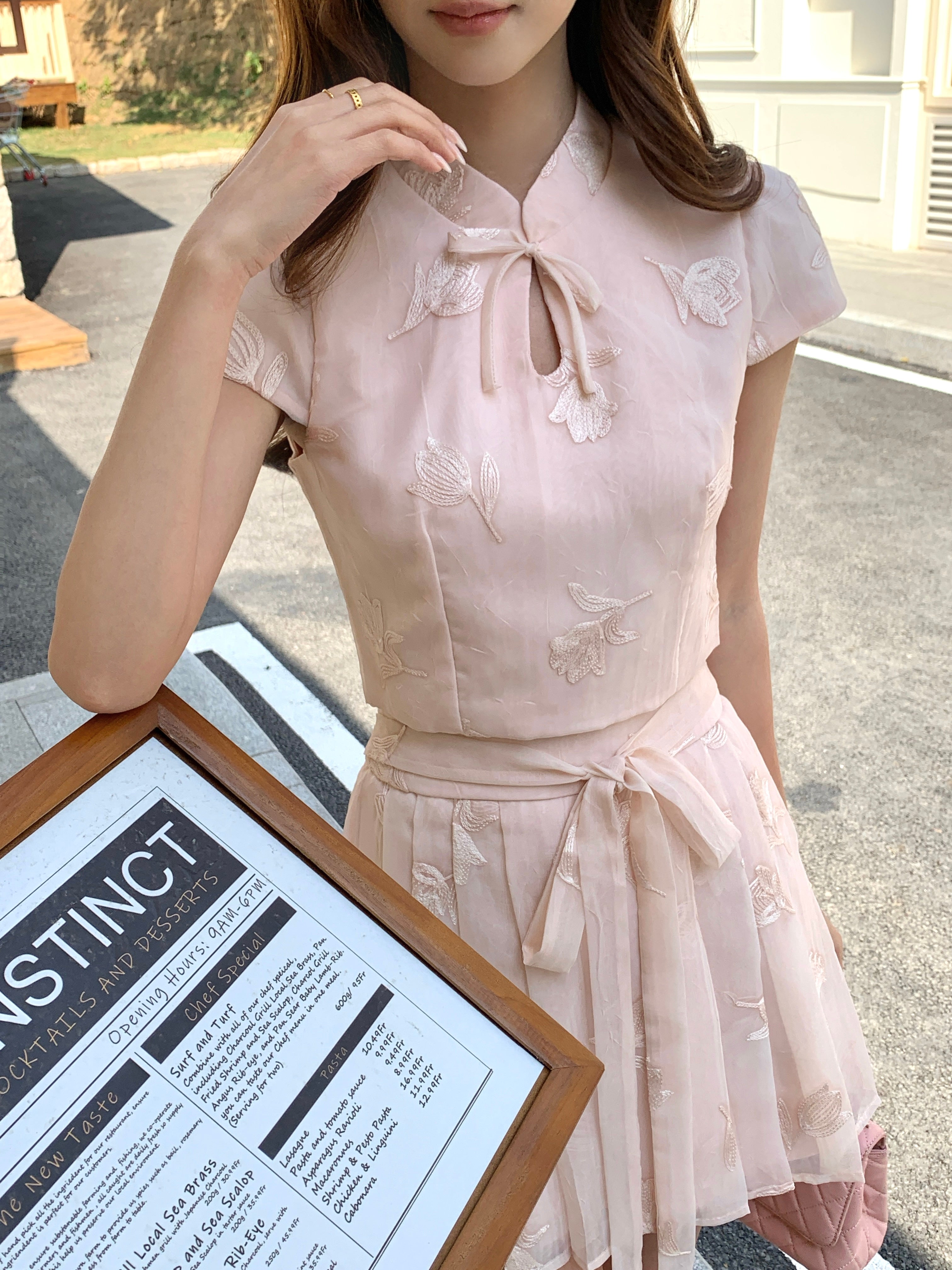 Xiu Chun Cheongsam Top