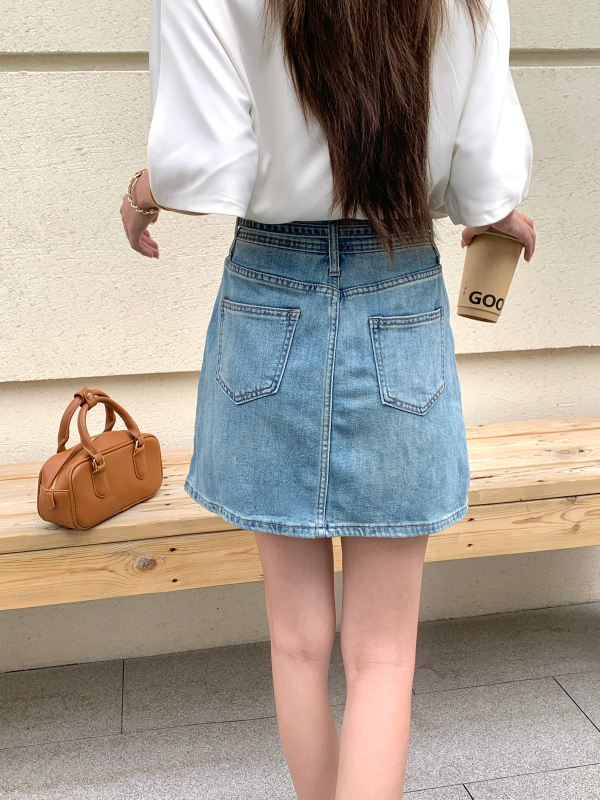 Rifki Denim Skirt