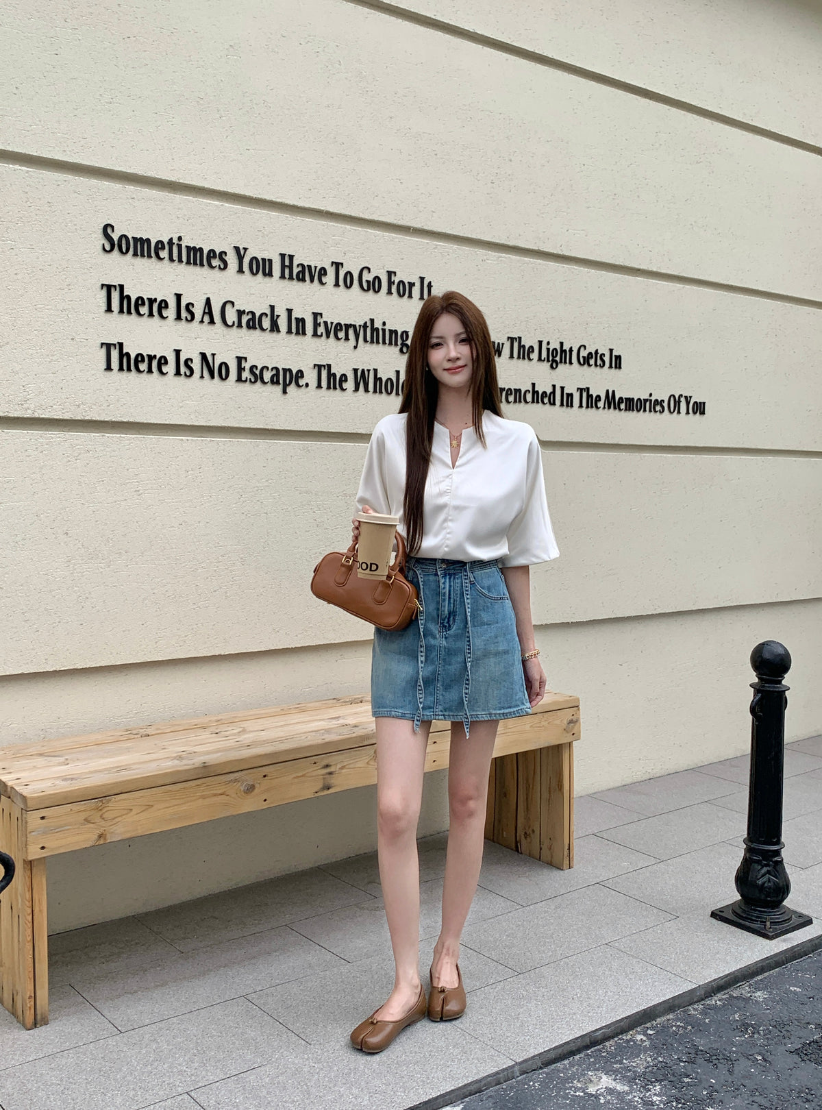 Rifki Denim Skirt