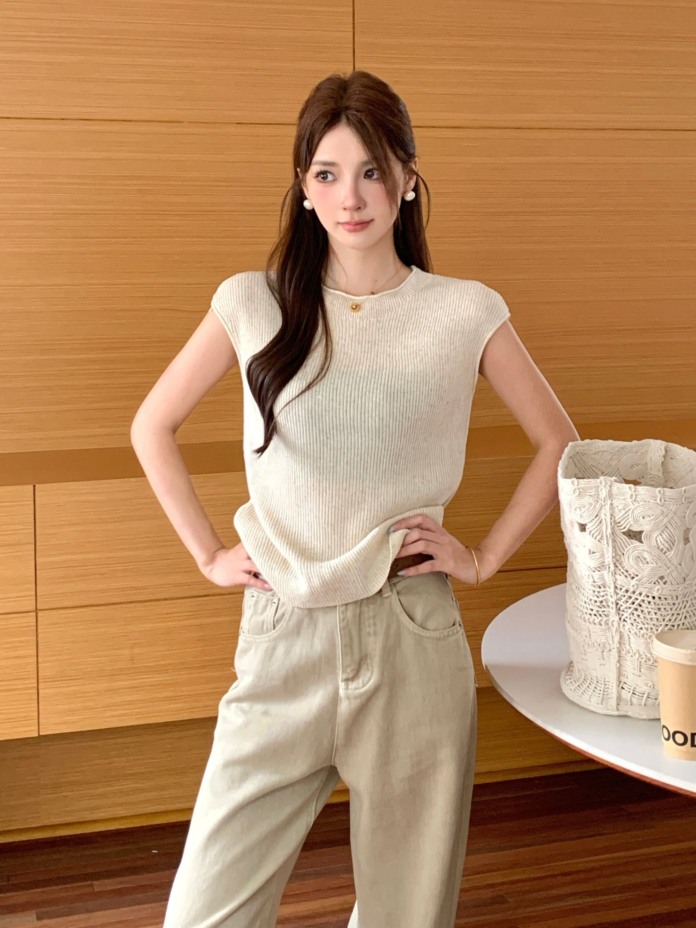Dorona Knitted Top