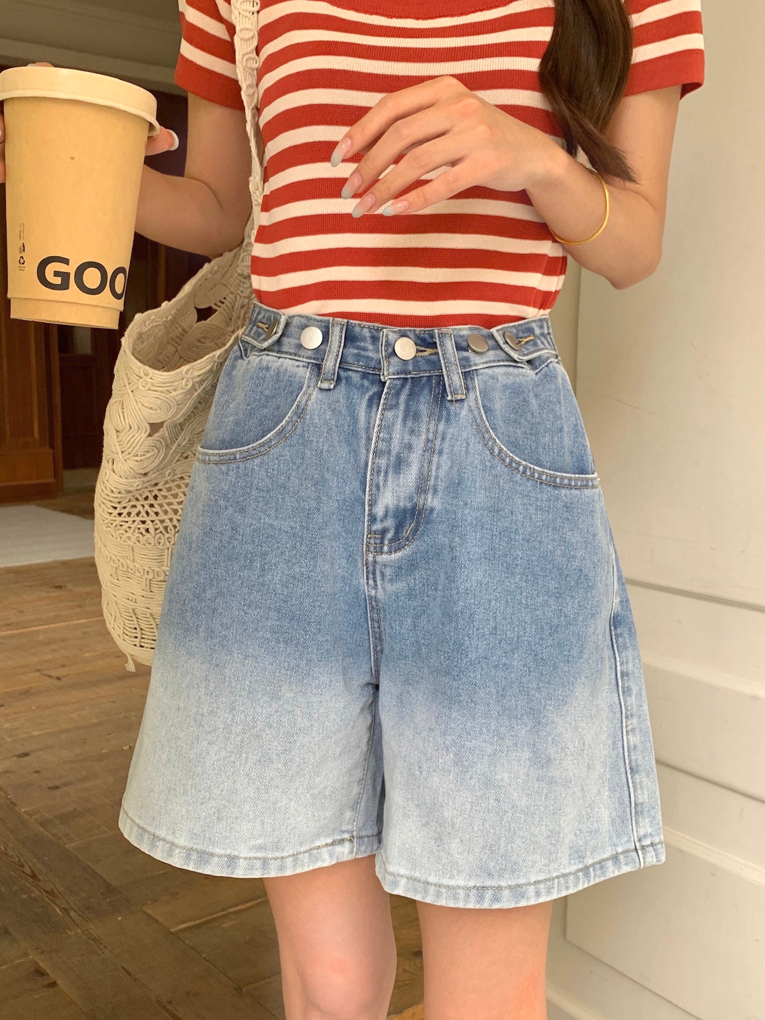 Yosha Denim Shorts