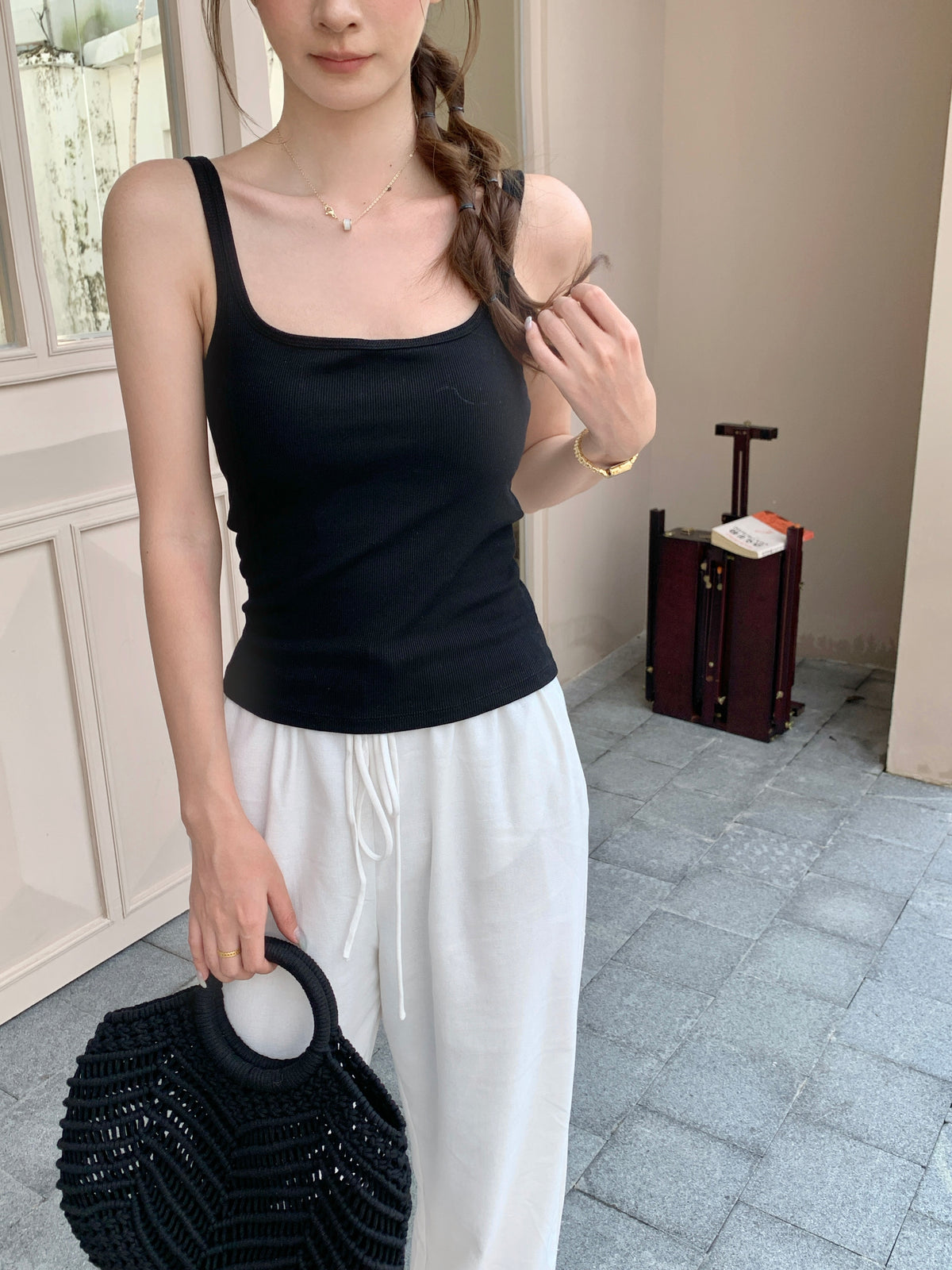 Giulia Knitted Tank Top