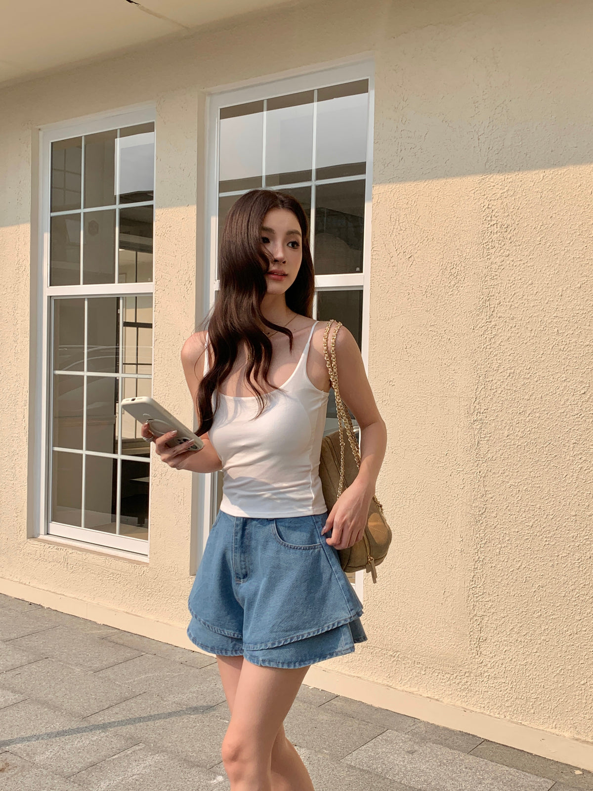 Puffinn Denim Shorts