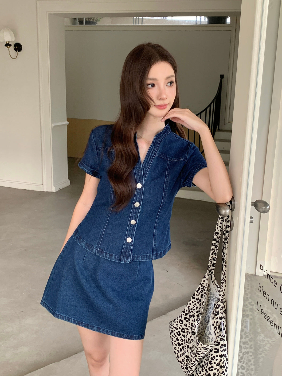 Sutton Denim Top