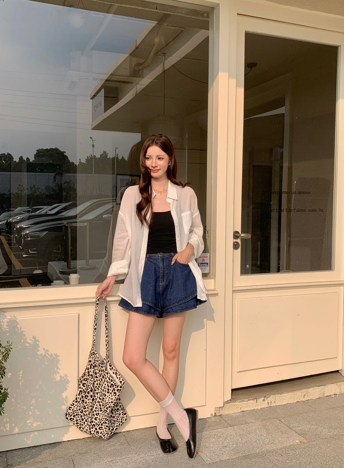 Puffinn Denim Shorts