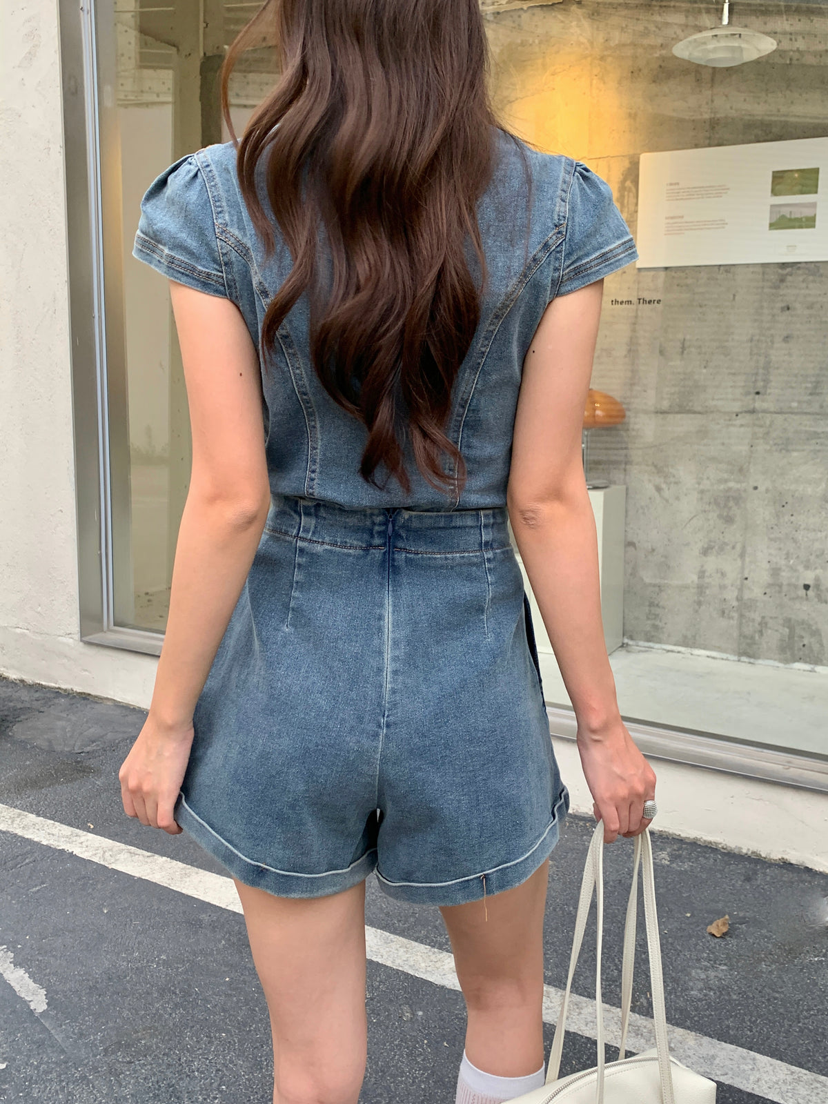 Hyun Denim Shorts