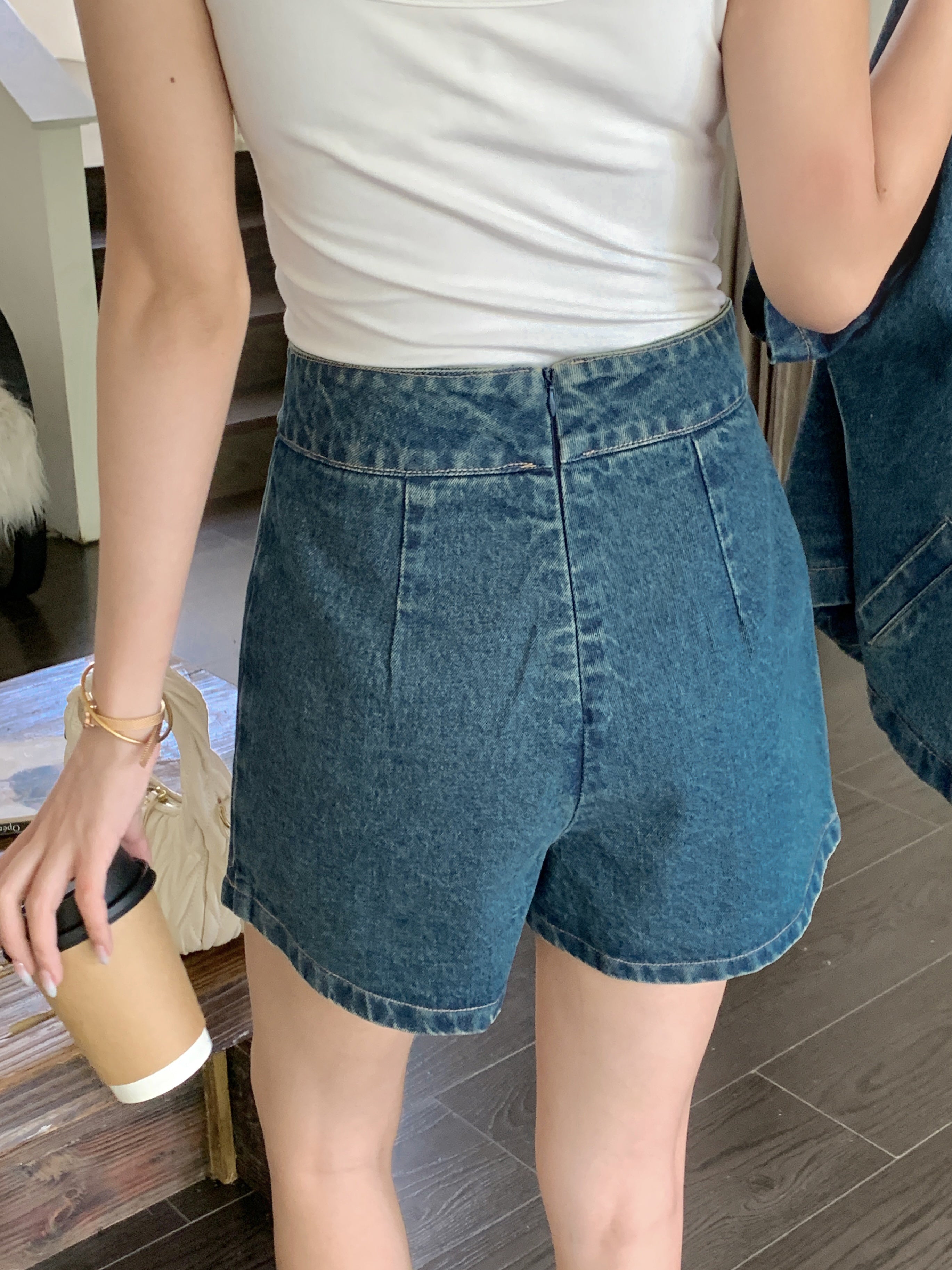 Haneul Denim Skort