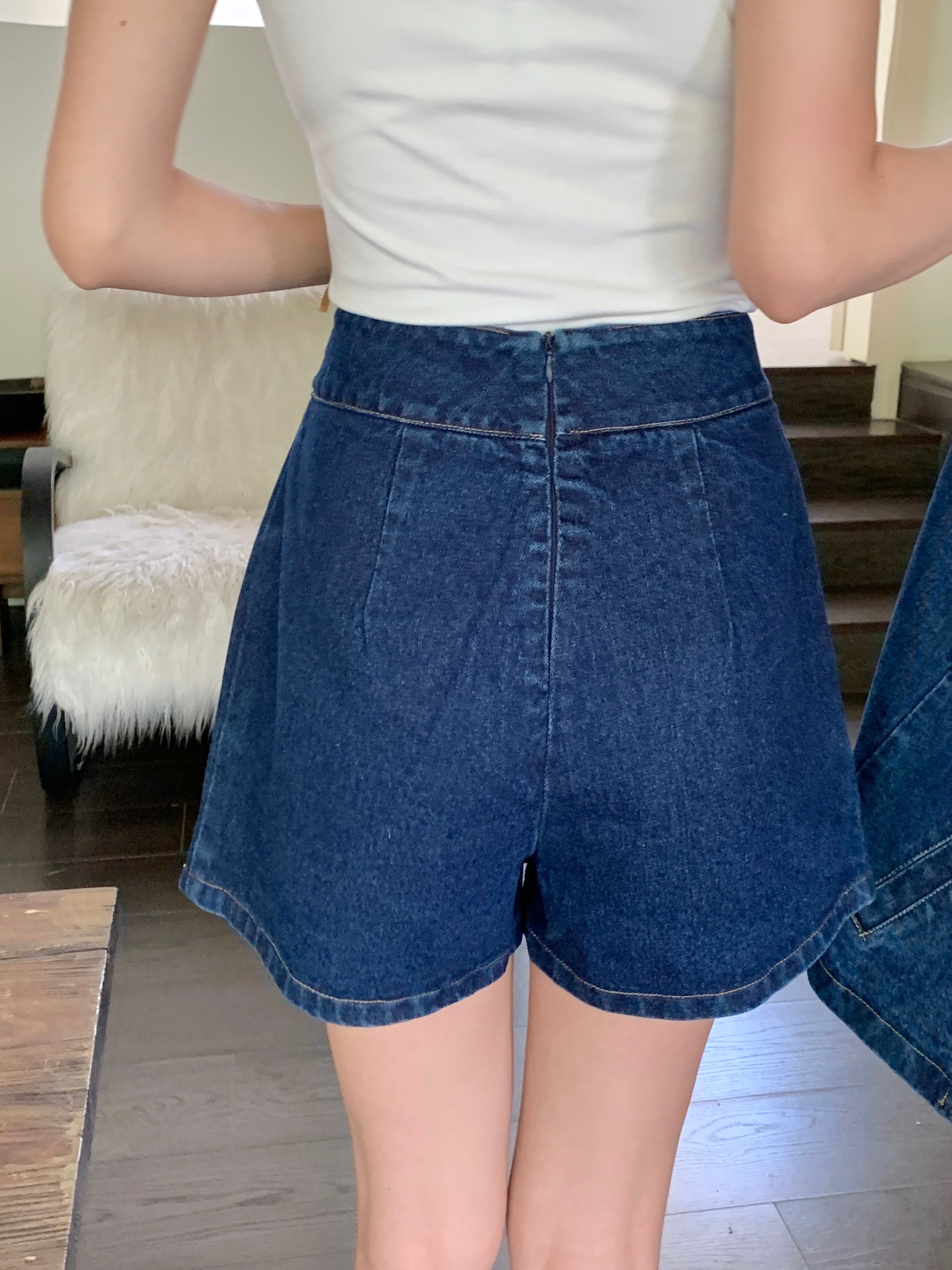Haneul Denim Skort