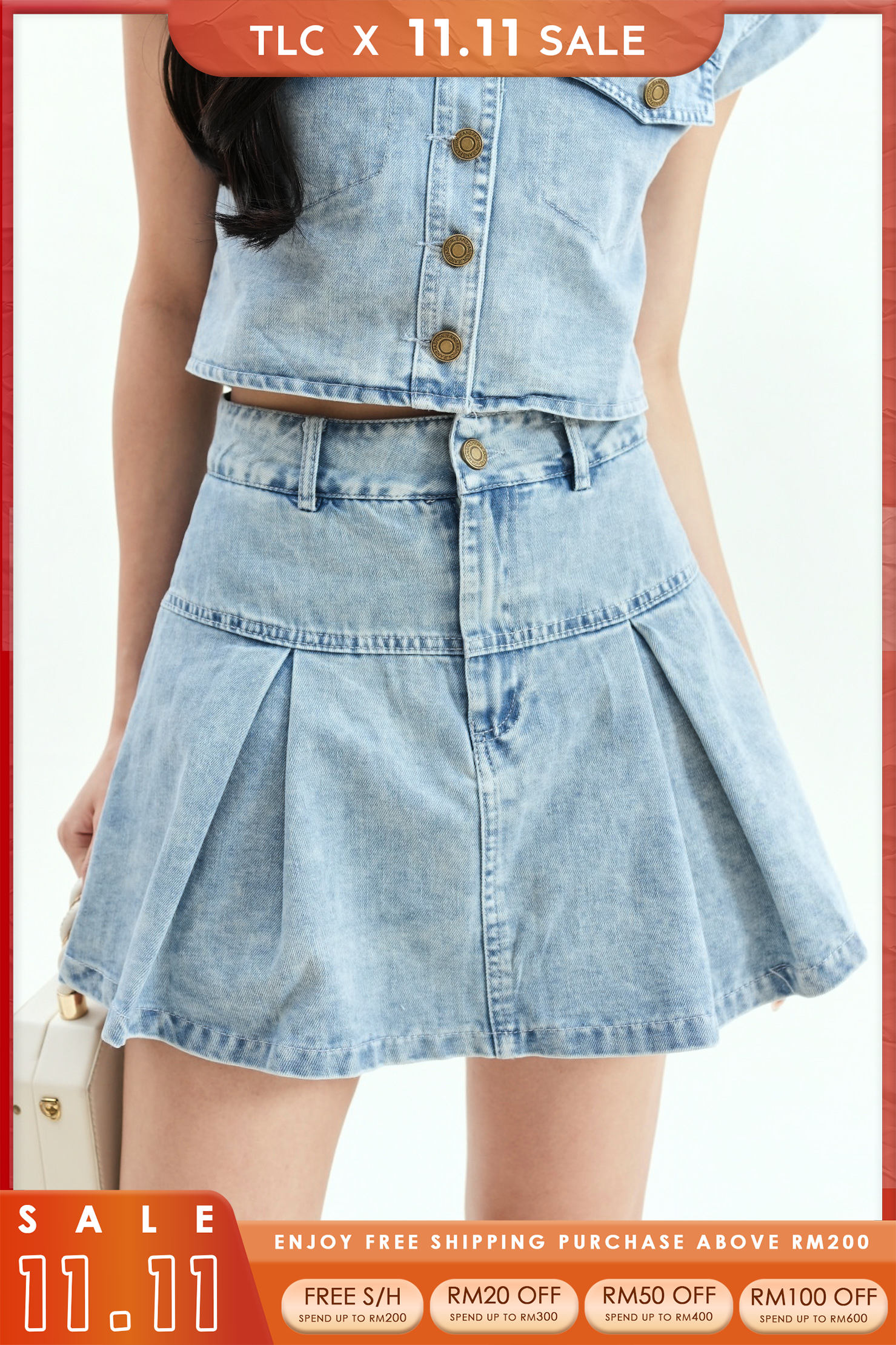 Raleigh Denim Skirt