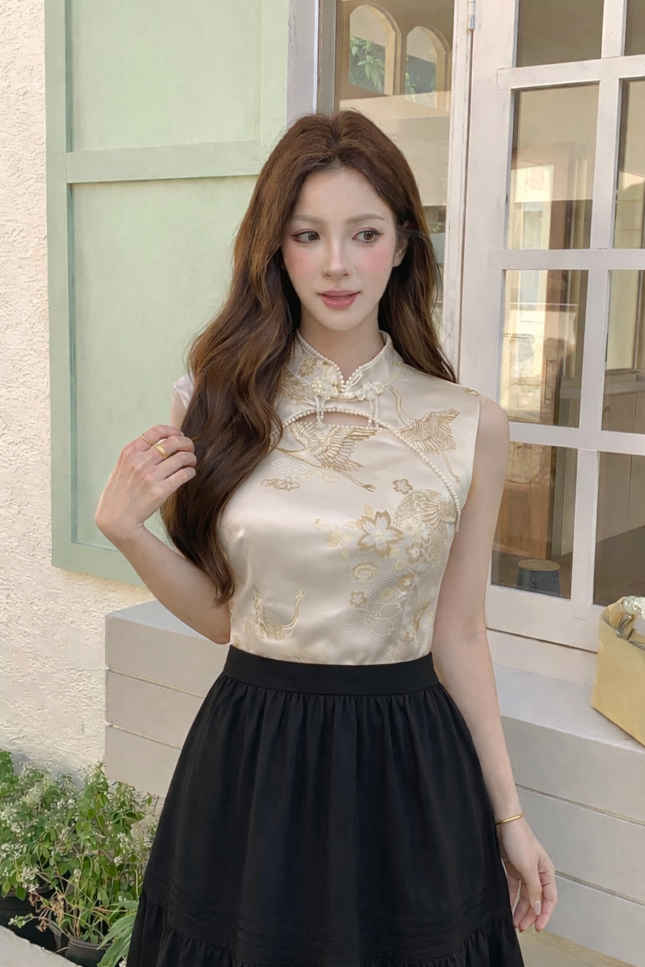 Xiao Xi Cheongsam Top