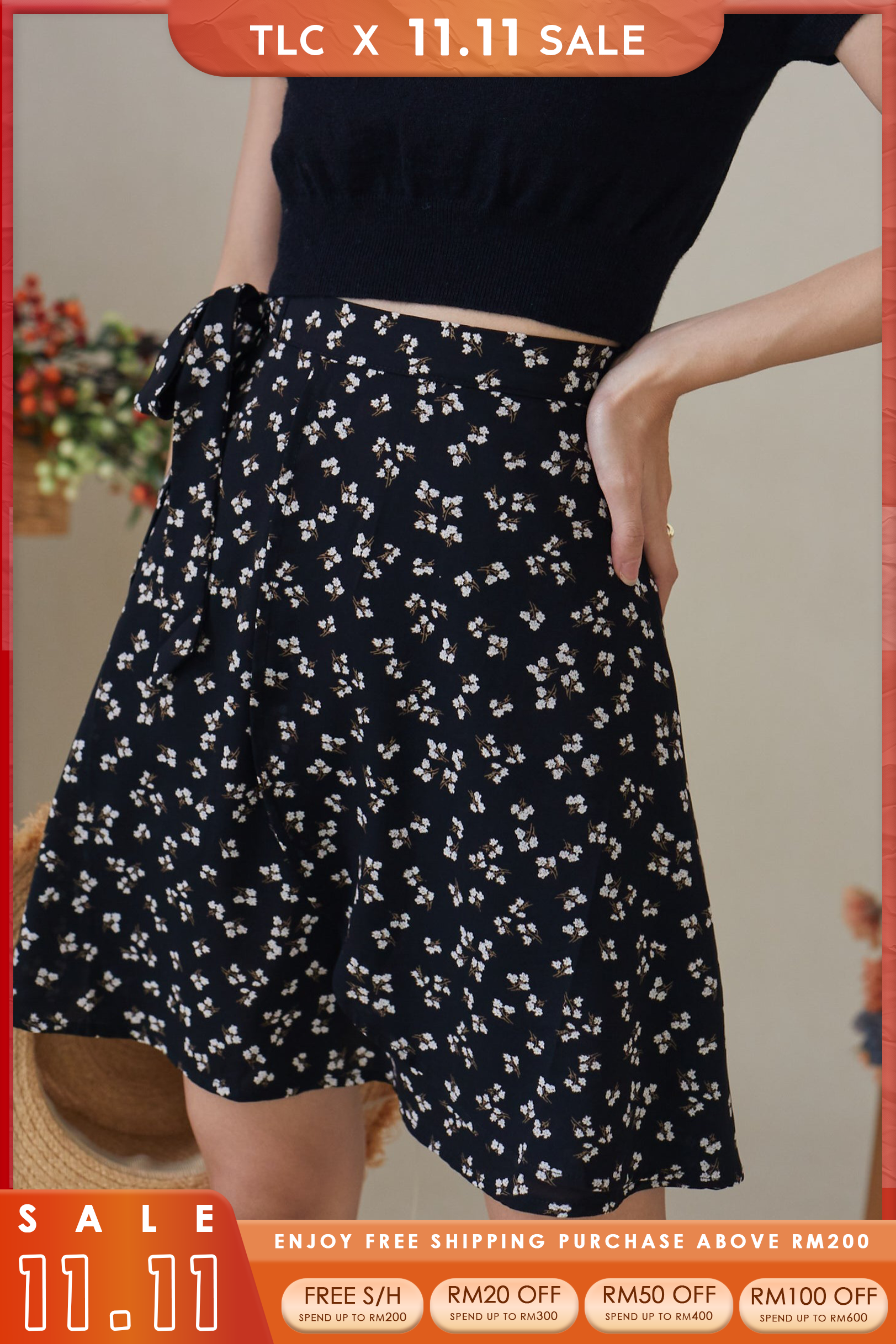 Lyla Skirt - Black