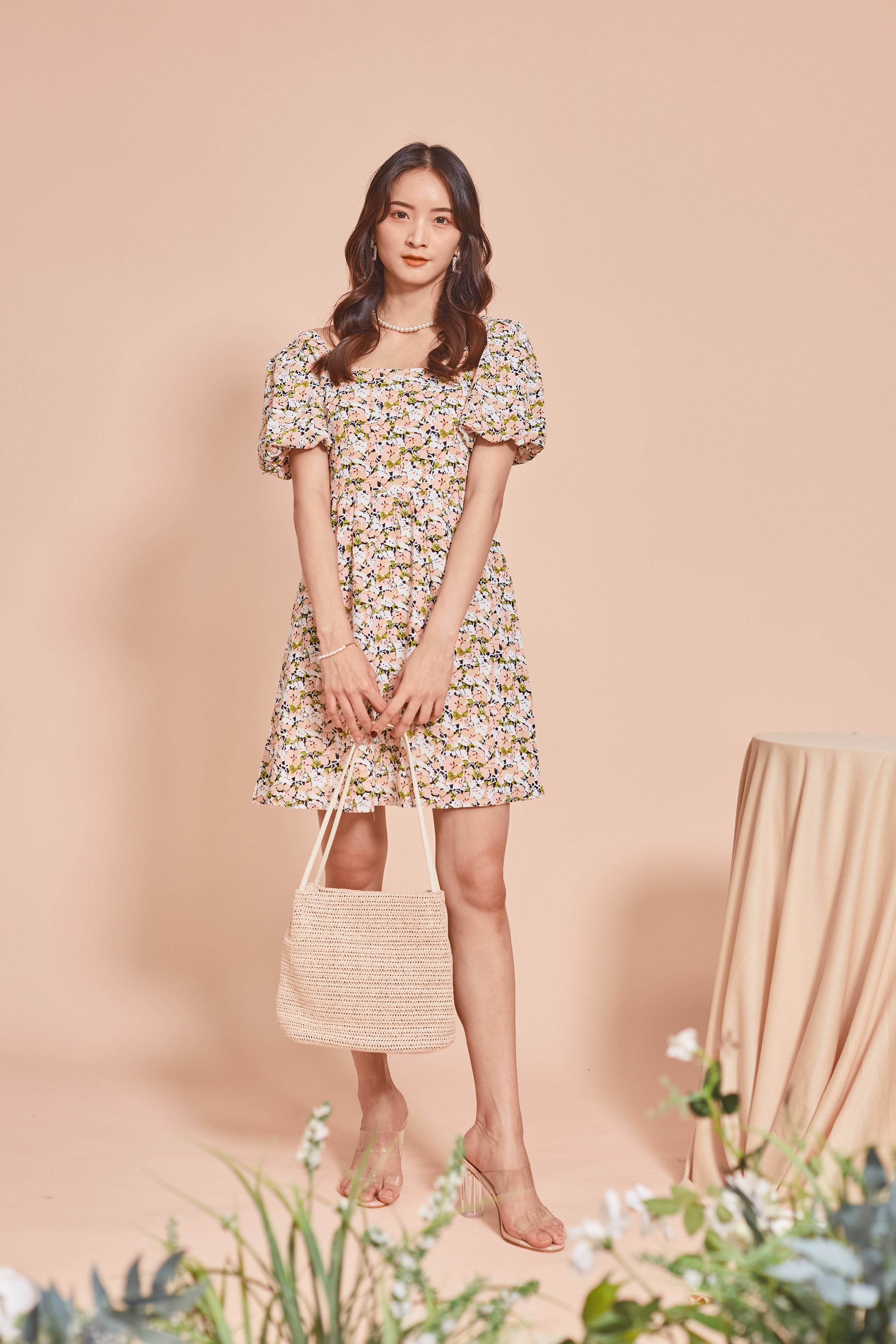 Besty Puff Sleeve Dress