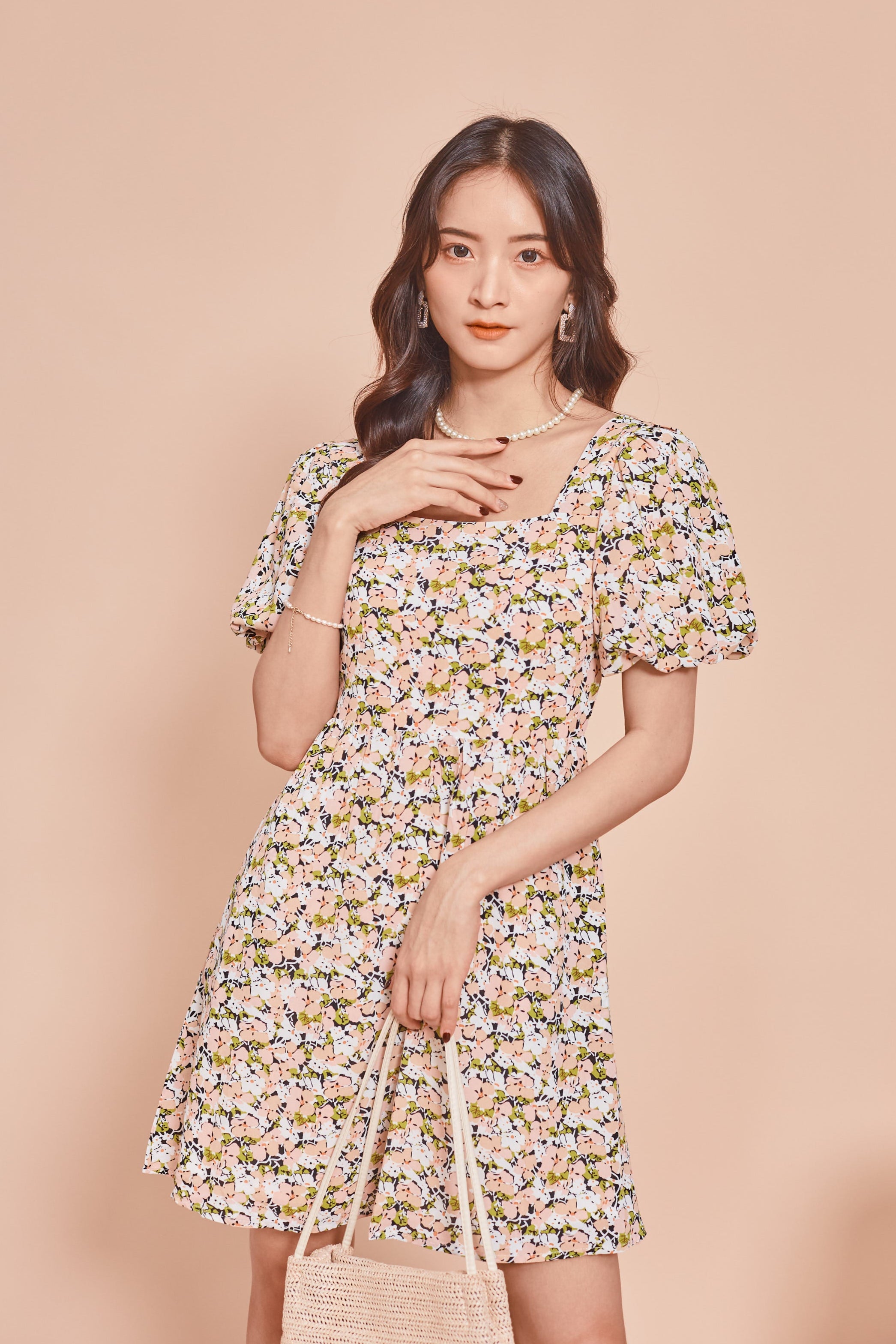 Besty Puff Sleeve Dress