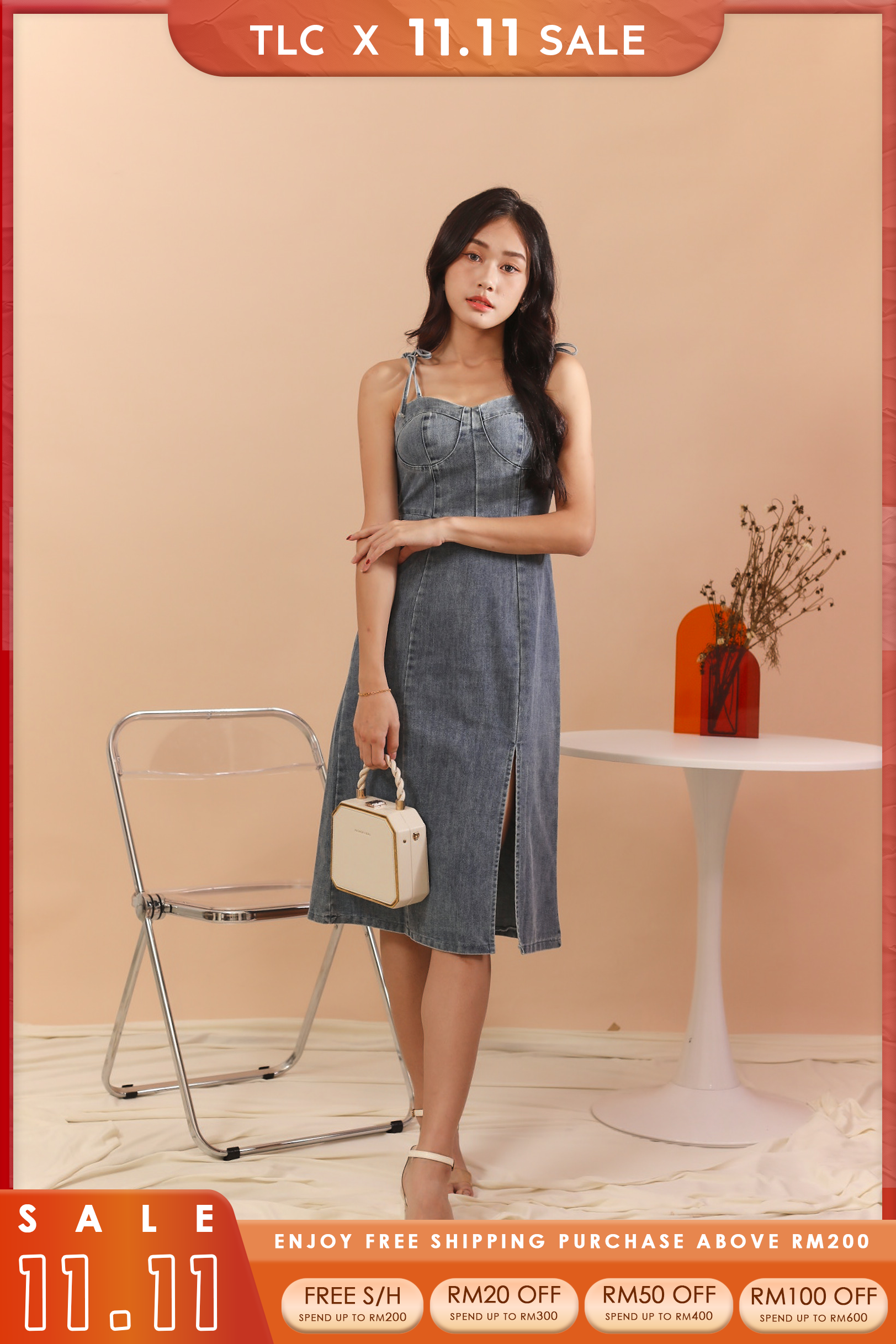 Lavinia Denim Dress