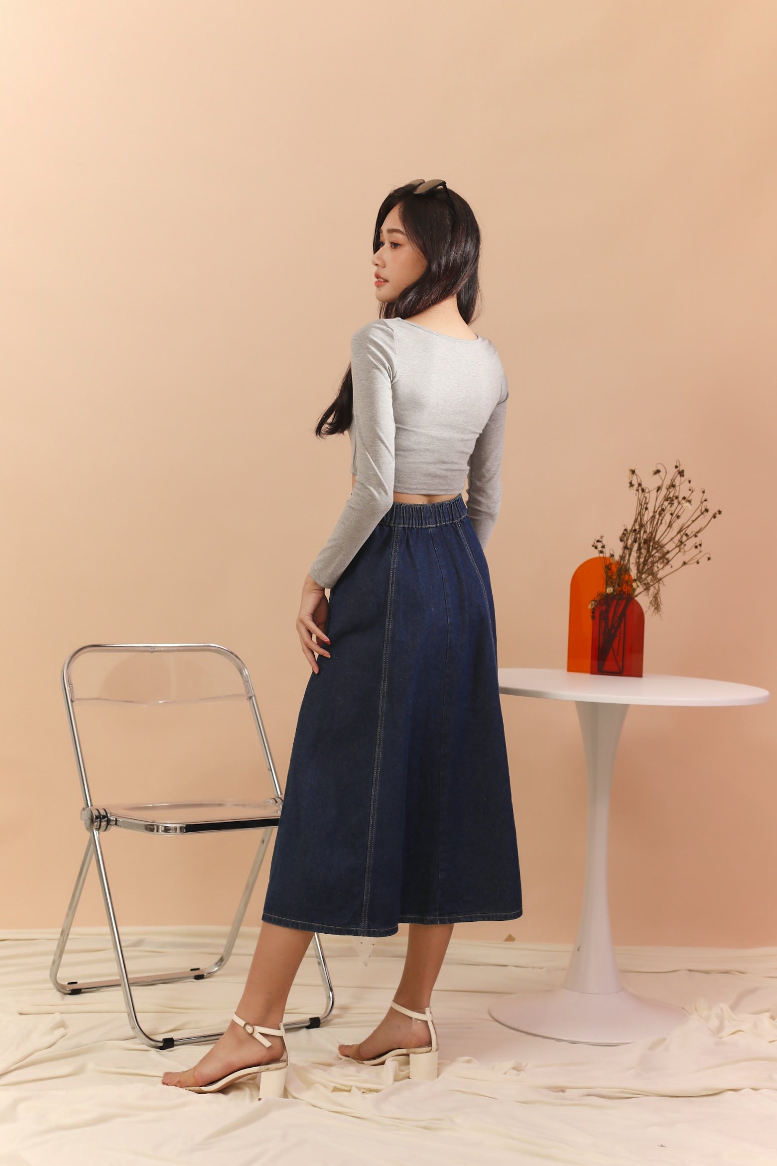 Taylor Denim Skirt