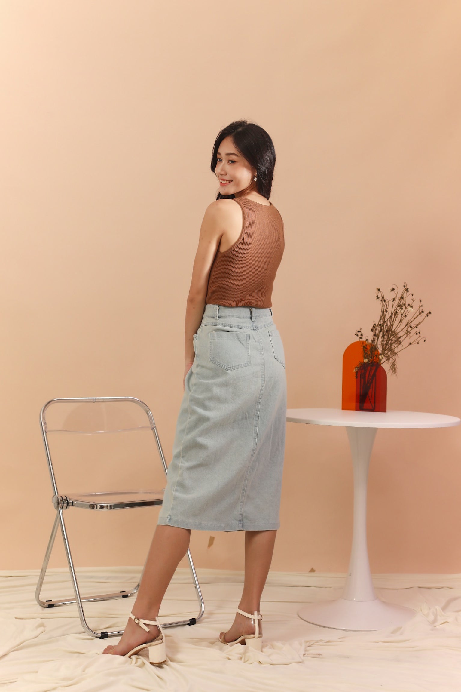 Monteith Denim Skirt