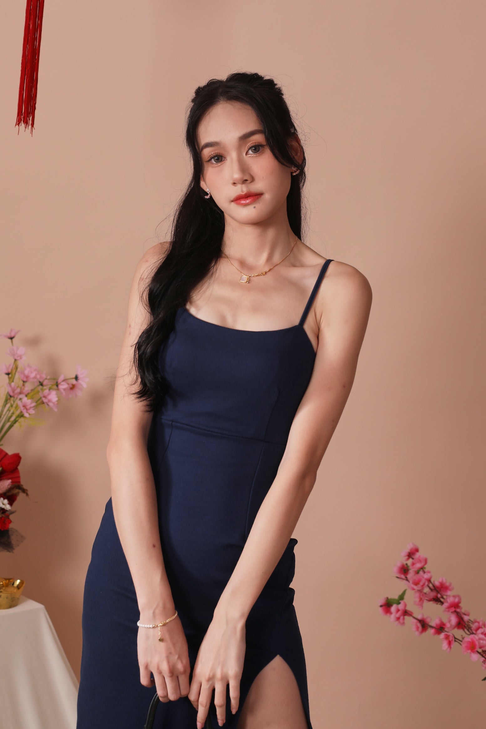 Karina Dress - Navy