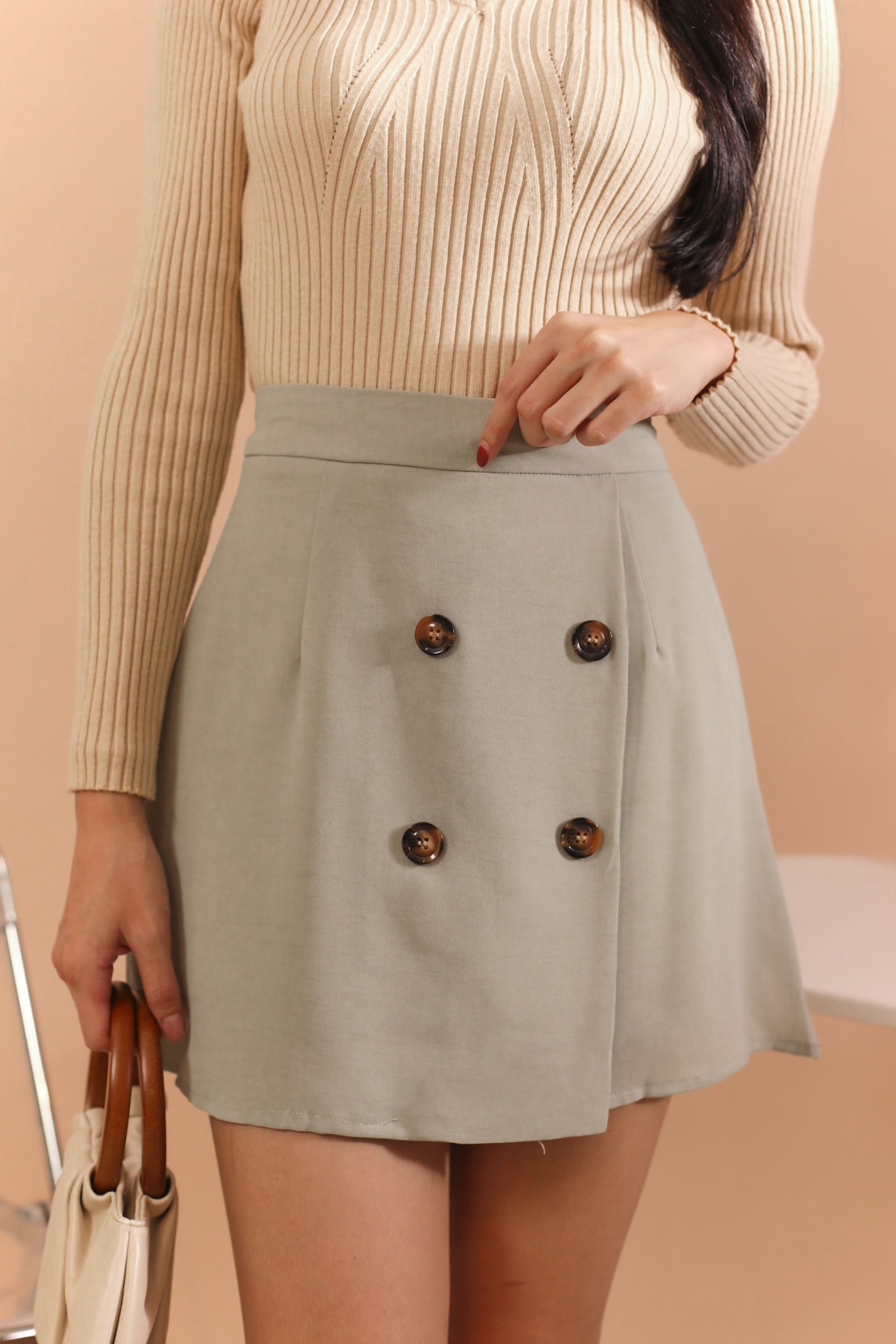 Starry Skirt - Mint