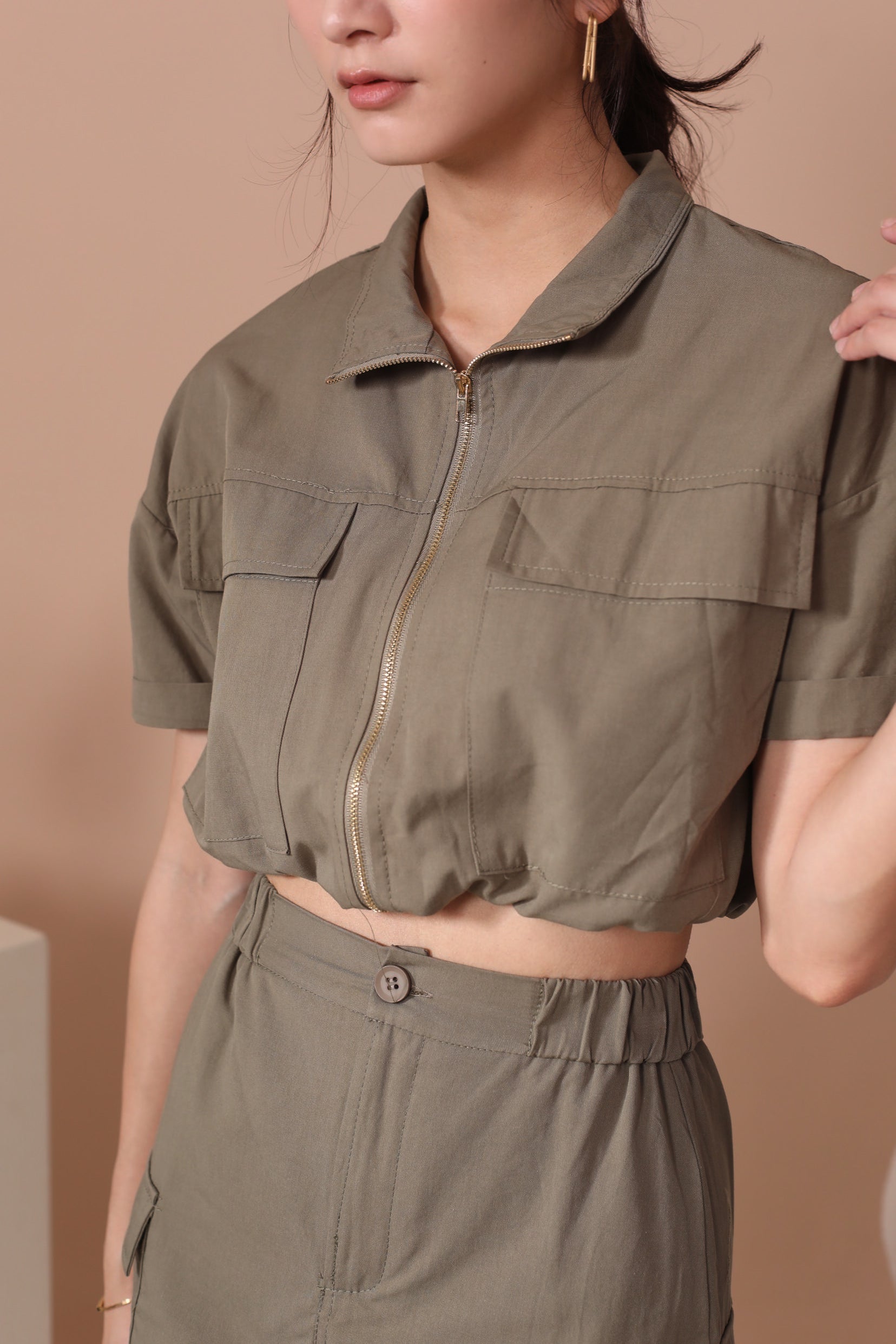 Kahuna Setwear's Top - Army Green