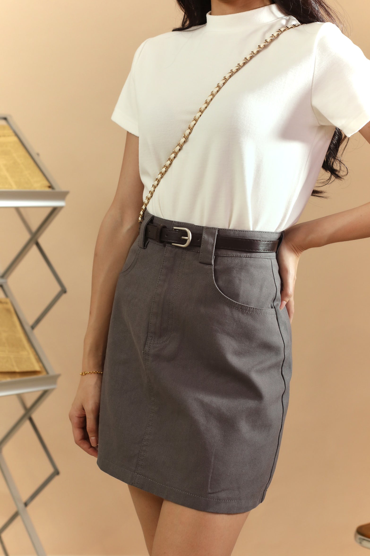 Lomi Skirt - Grey