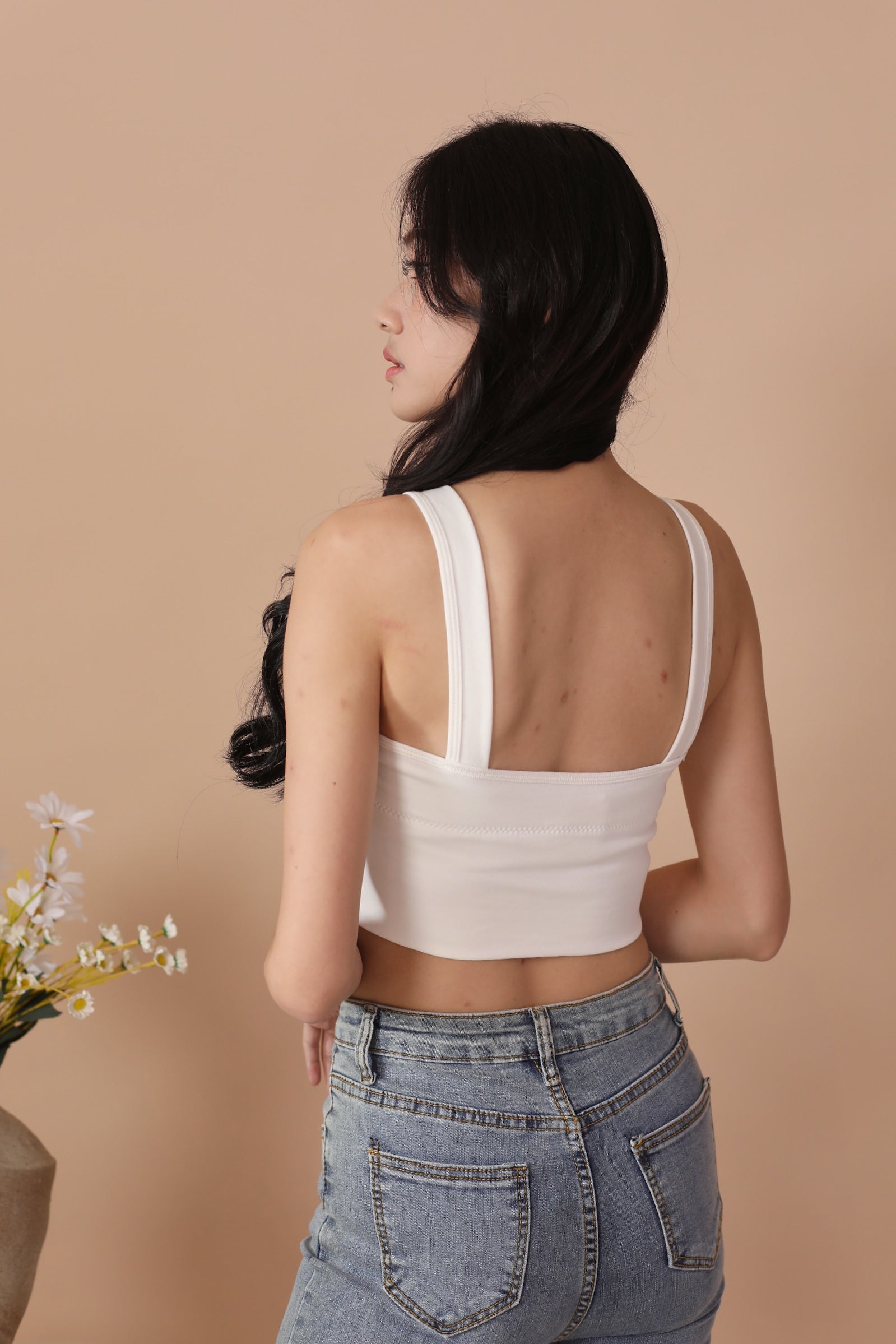 Metis Bralette Top - White