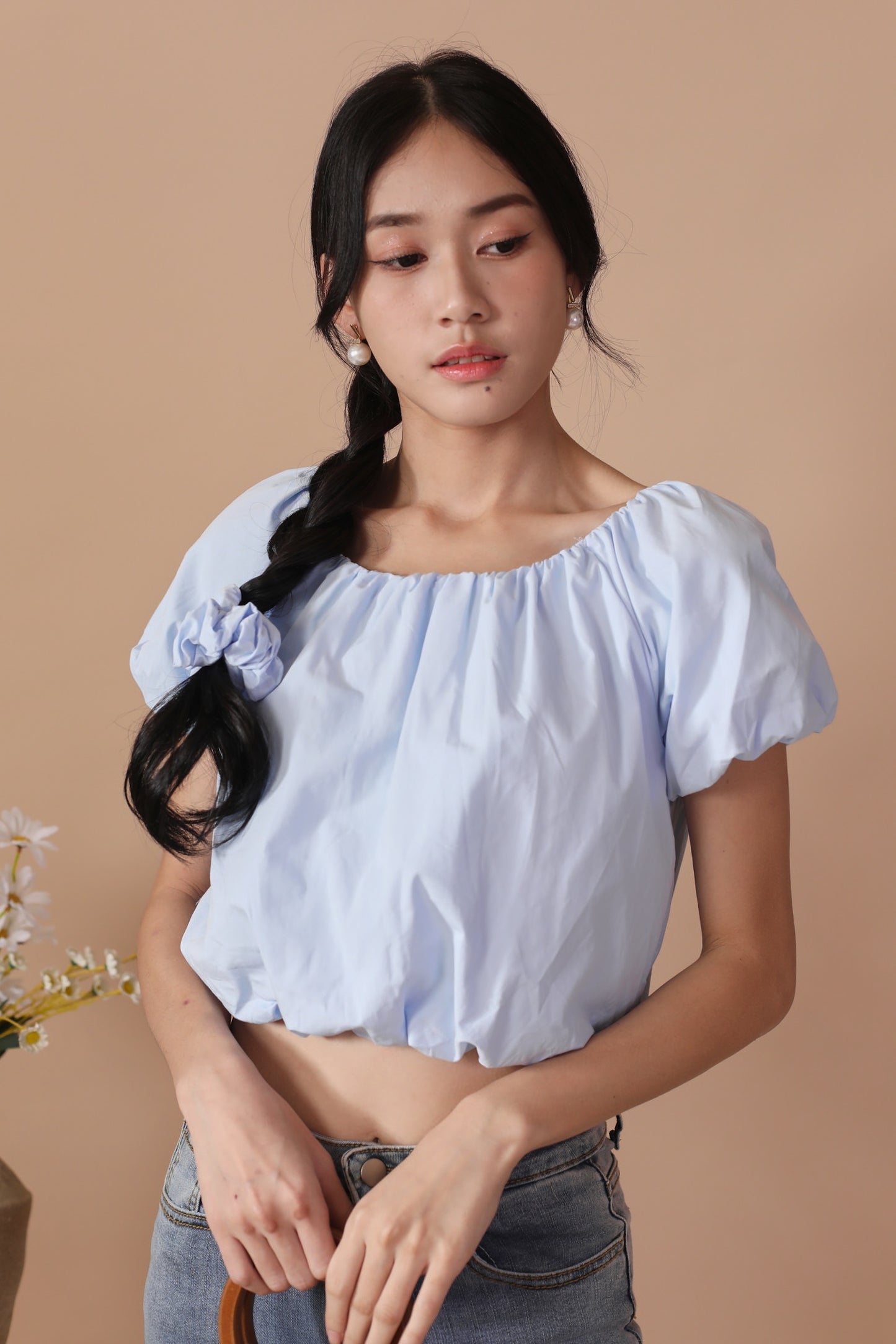 Lily Top Sky Blue TLC Label