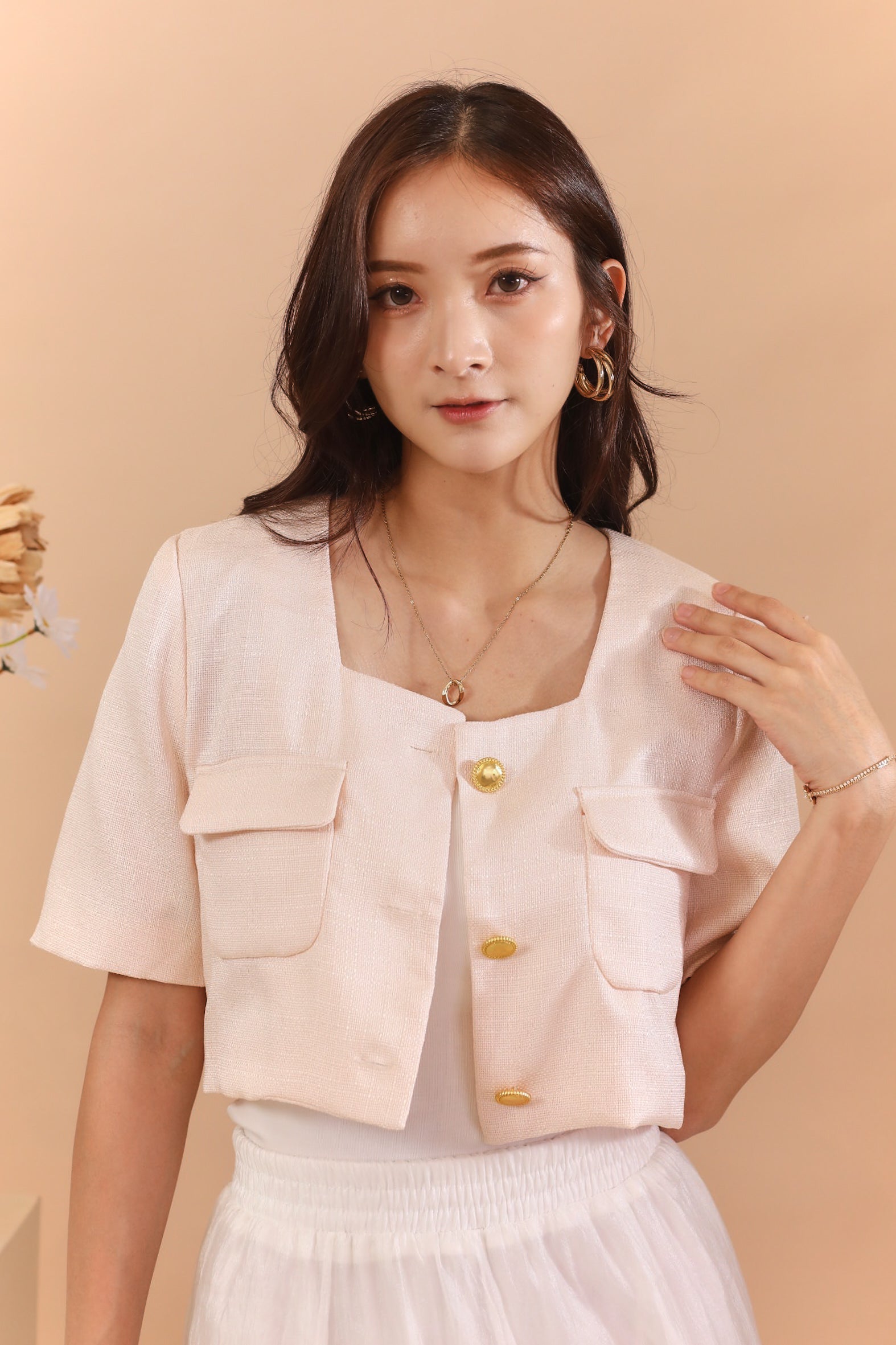 Rosalind Top Baby Pink TLC Label