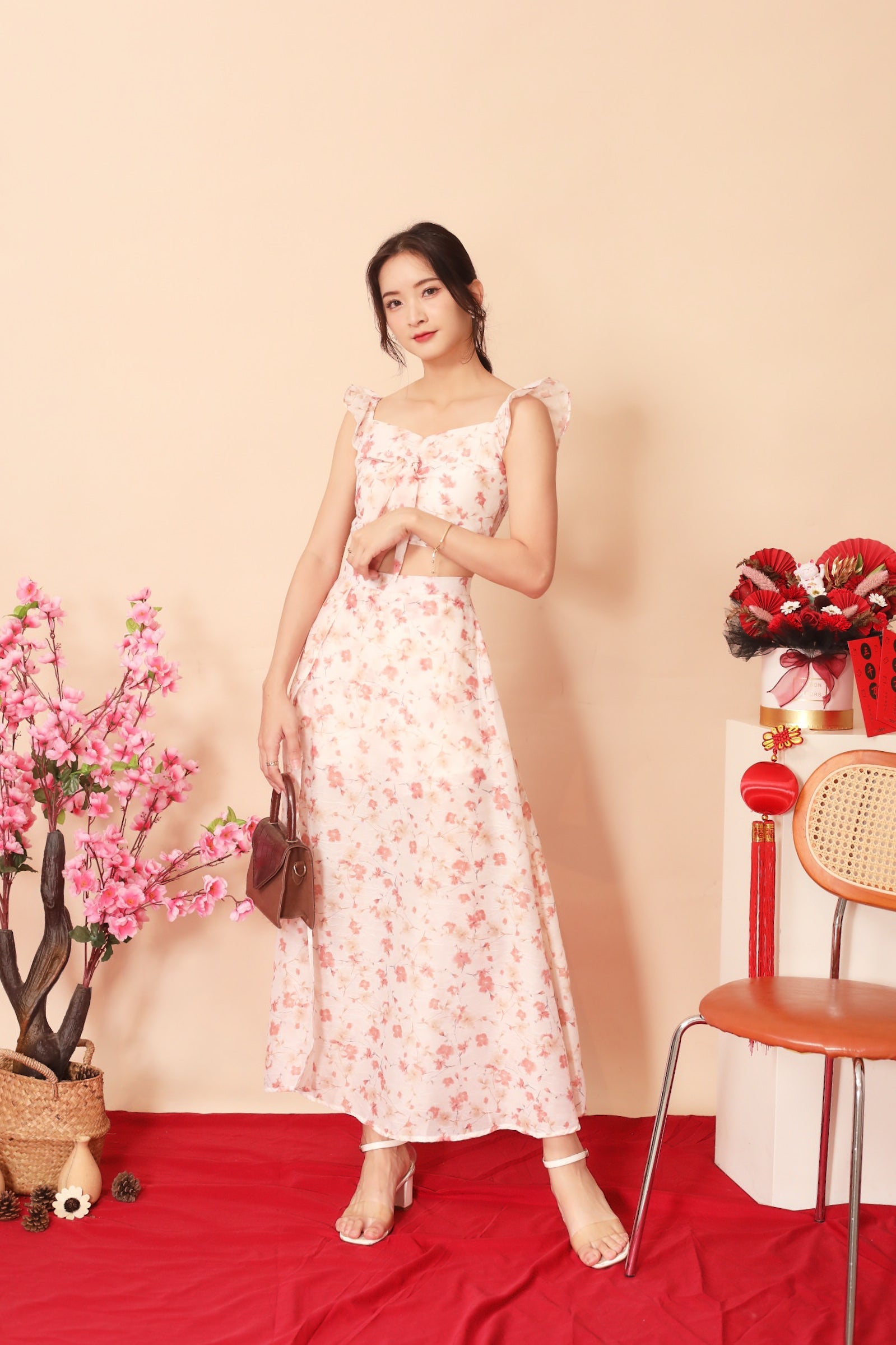 Qiu Yue Setwear's Top - Baby Pink