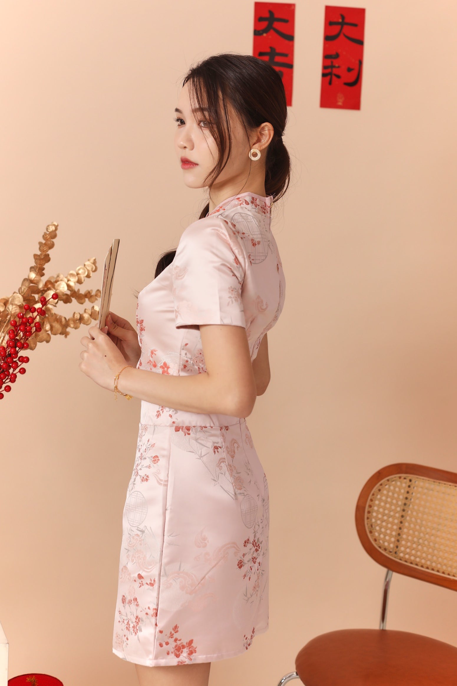 Bliss Cheongsam Top (small cutting)