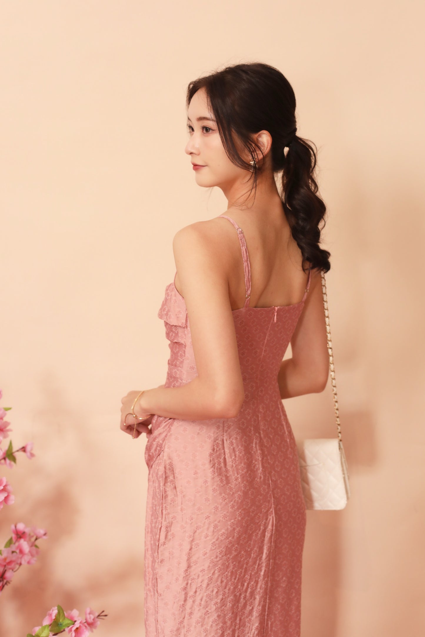 Moana Dress - Baby Pink